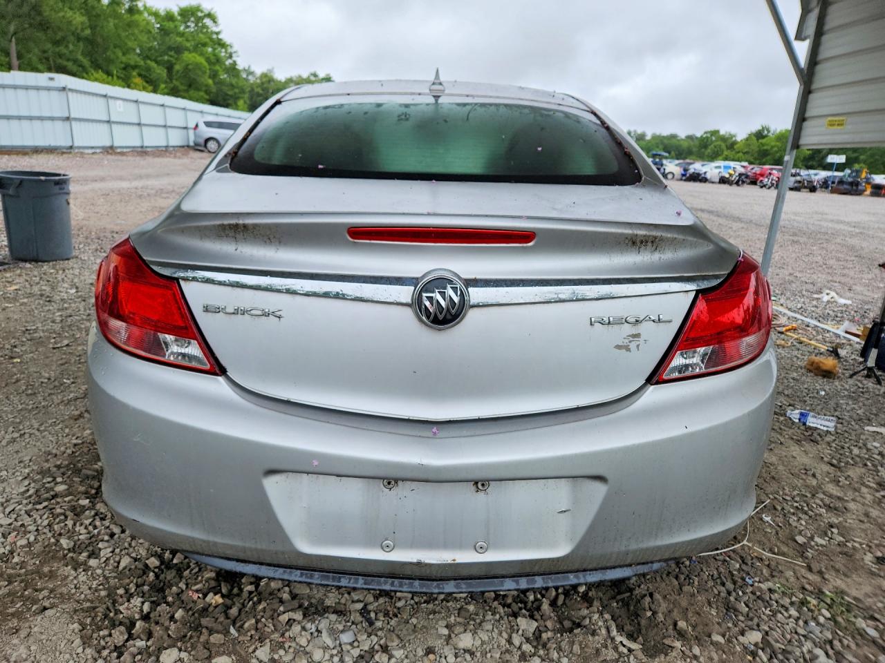 2012 Buick Regal Silver vin: 2G4GR5EK2C9179868