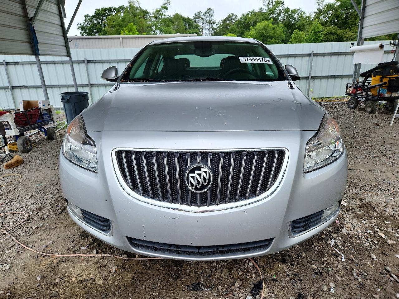 2012 Buick Regal Silver vin: 2G4GR5EK2C9179868