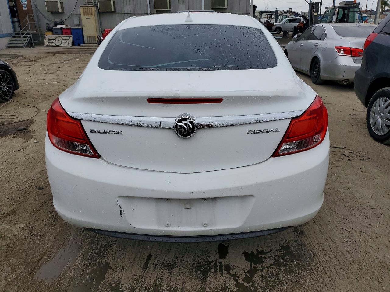 2012 Buick Regal White vin: 2G4GR5EK3C9111739