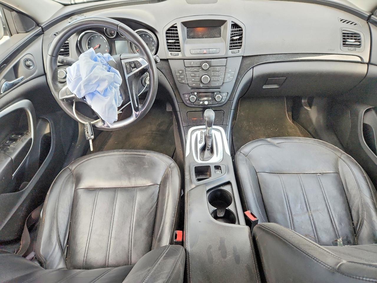 2012 Buick Regal Black vin: 2G4GR5EK7C9143366