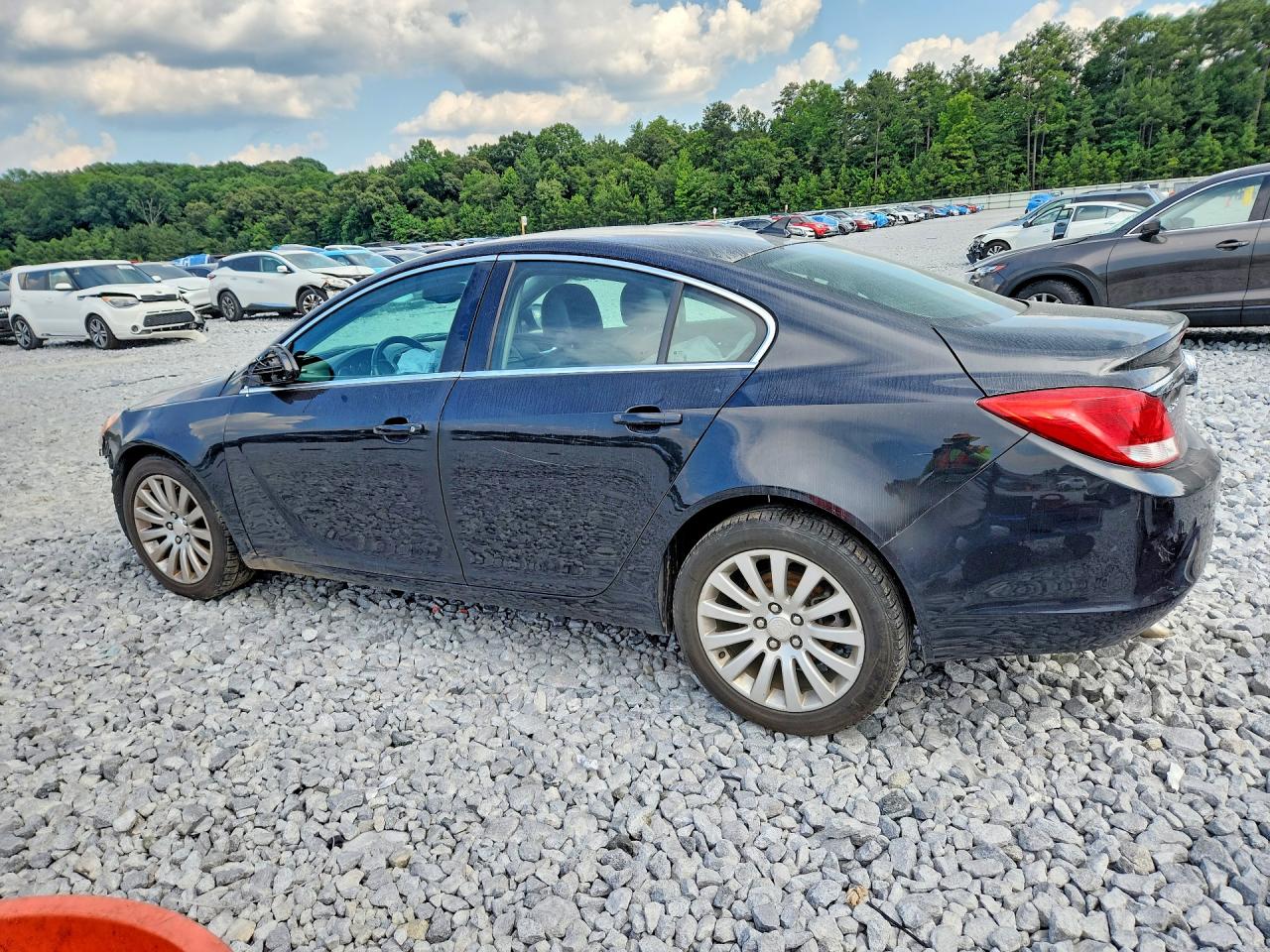 2012 Buick Regal Black vin: 2G4GR5EK7C9143366