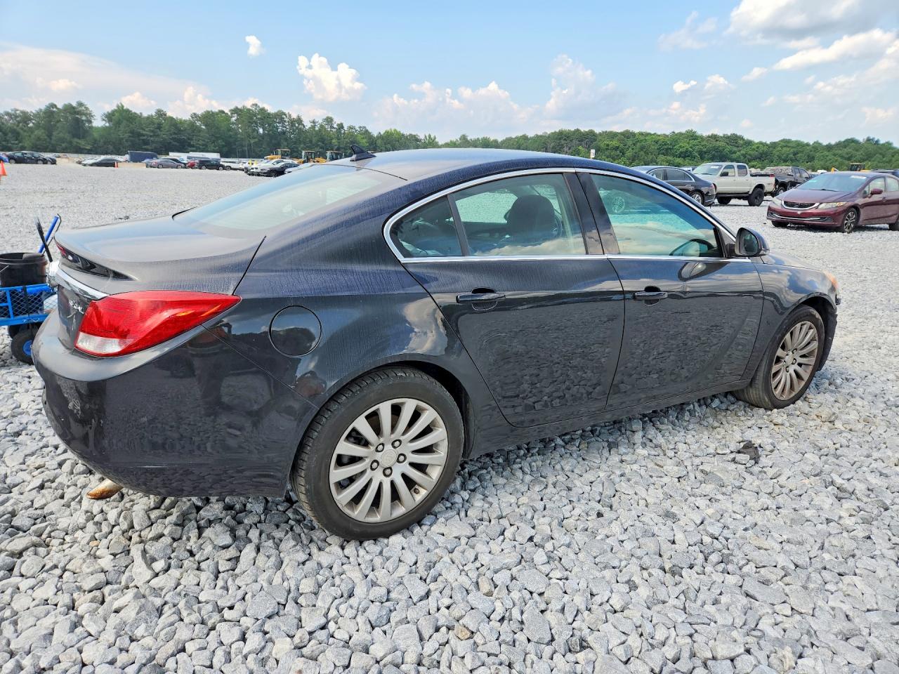 2012 Buick Regal Black vin: 2G4GR5EK7C9143366