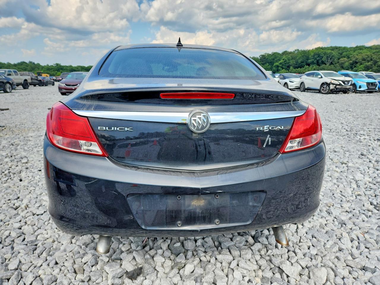 2012 Buick Regal Black vin: 2G4GR5EK7C9143366