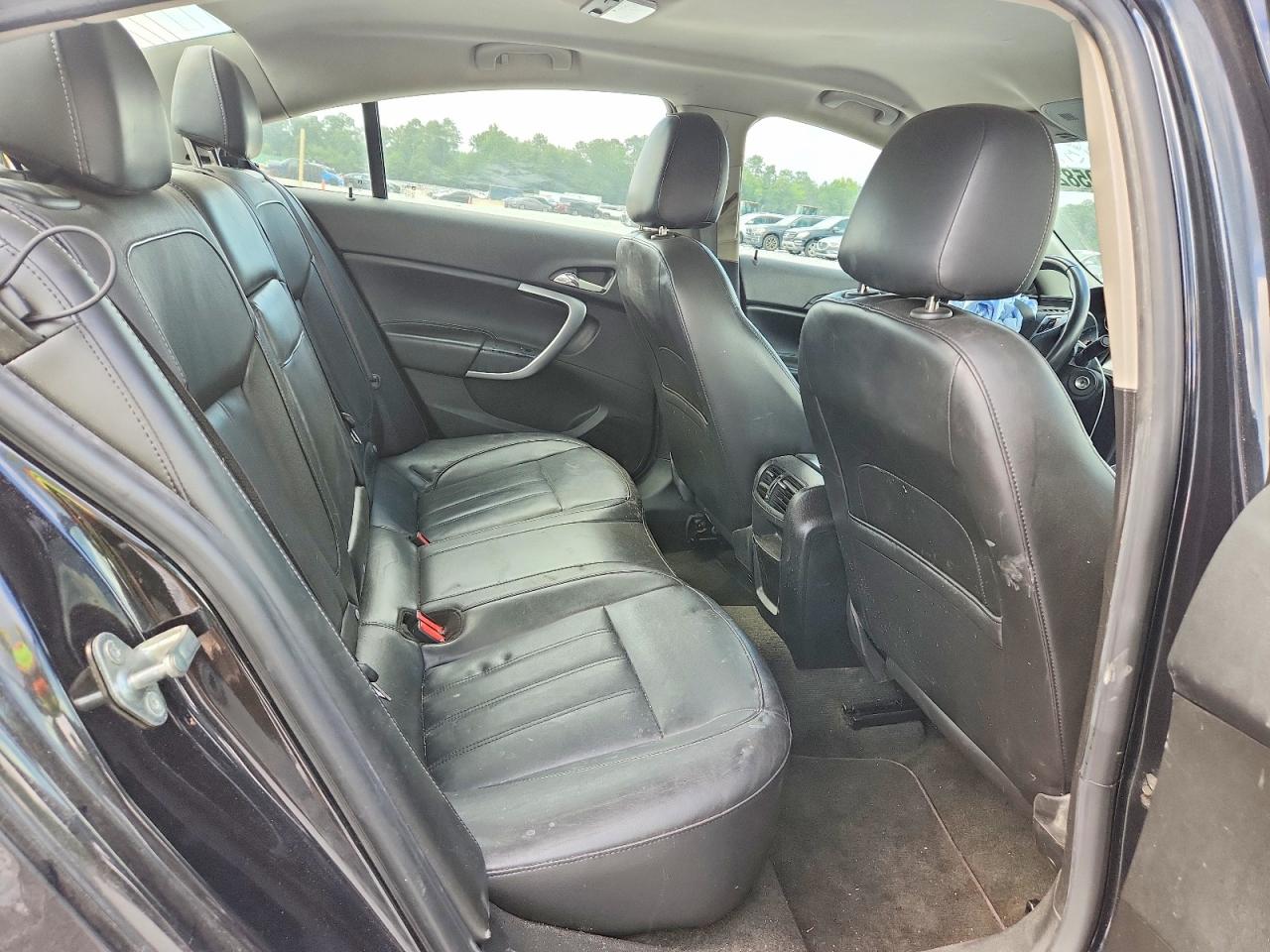 2012 Buick Regal Black vin: 2G4GR5EK7C9143366