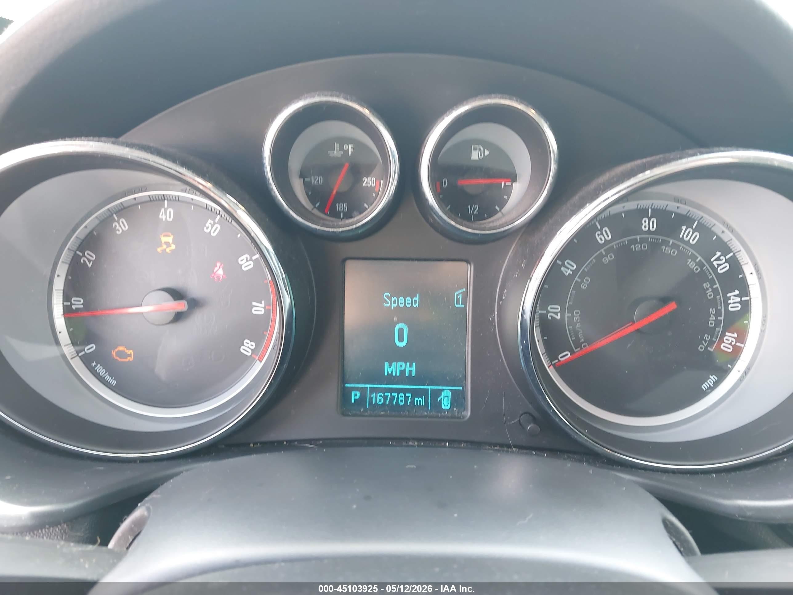 2012 Buick Regal   Белый vin: 2G4GR5EK8C9125815