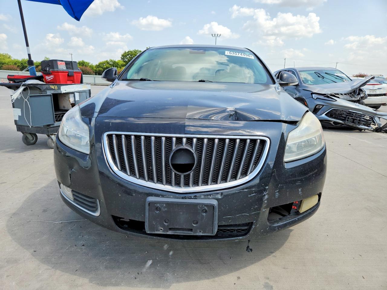 2012 Buick Regal Black vin: 2G4GR5EK9C9109381