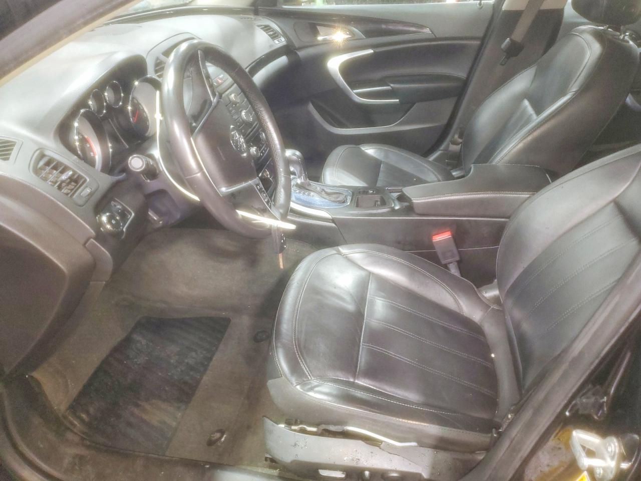 2012 Buick Regal Black vin: 2G4GR5EK9C9158581