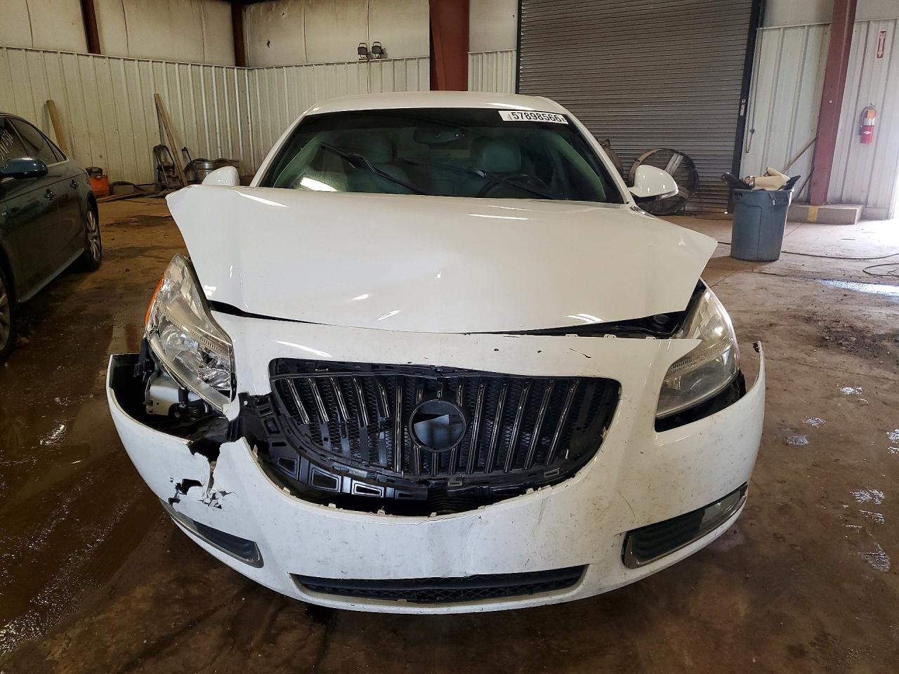 2012 Buick Regal White vin: 2G4GR5ER1C9151198