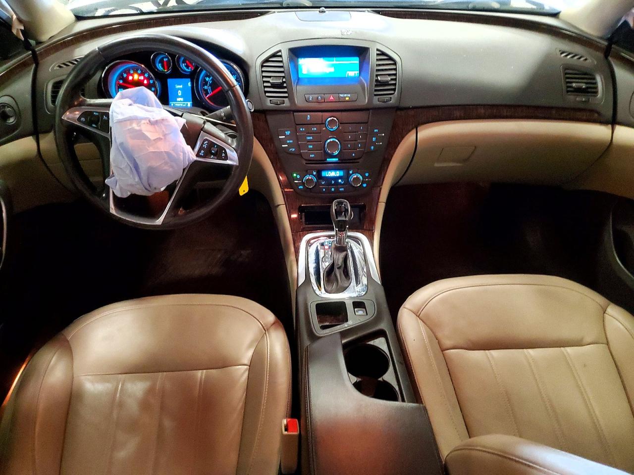 2012 Buick Regal White vin: 2G4GR5ER1C9151198