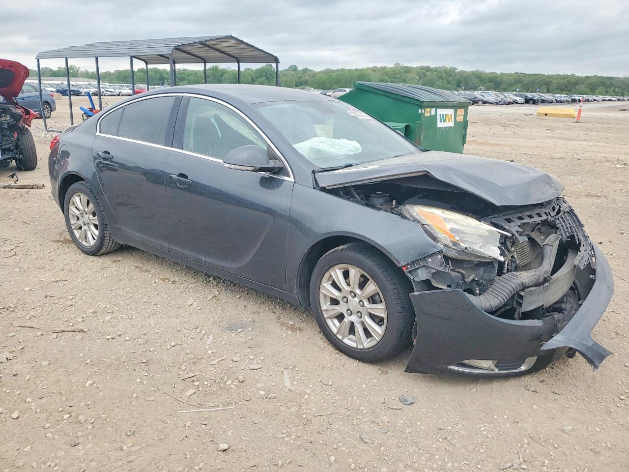 2012 Buick Regal Charcoal vin: 2G4GR5ER1C9167319