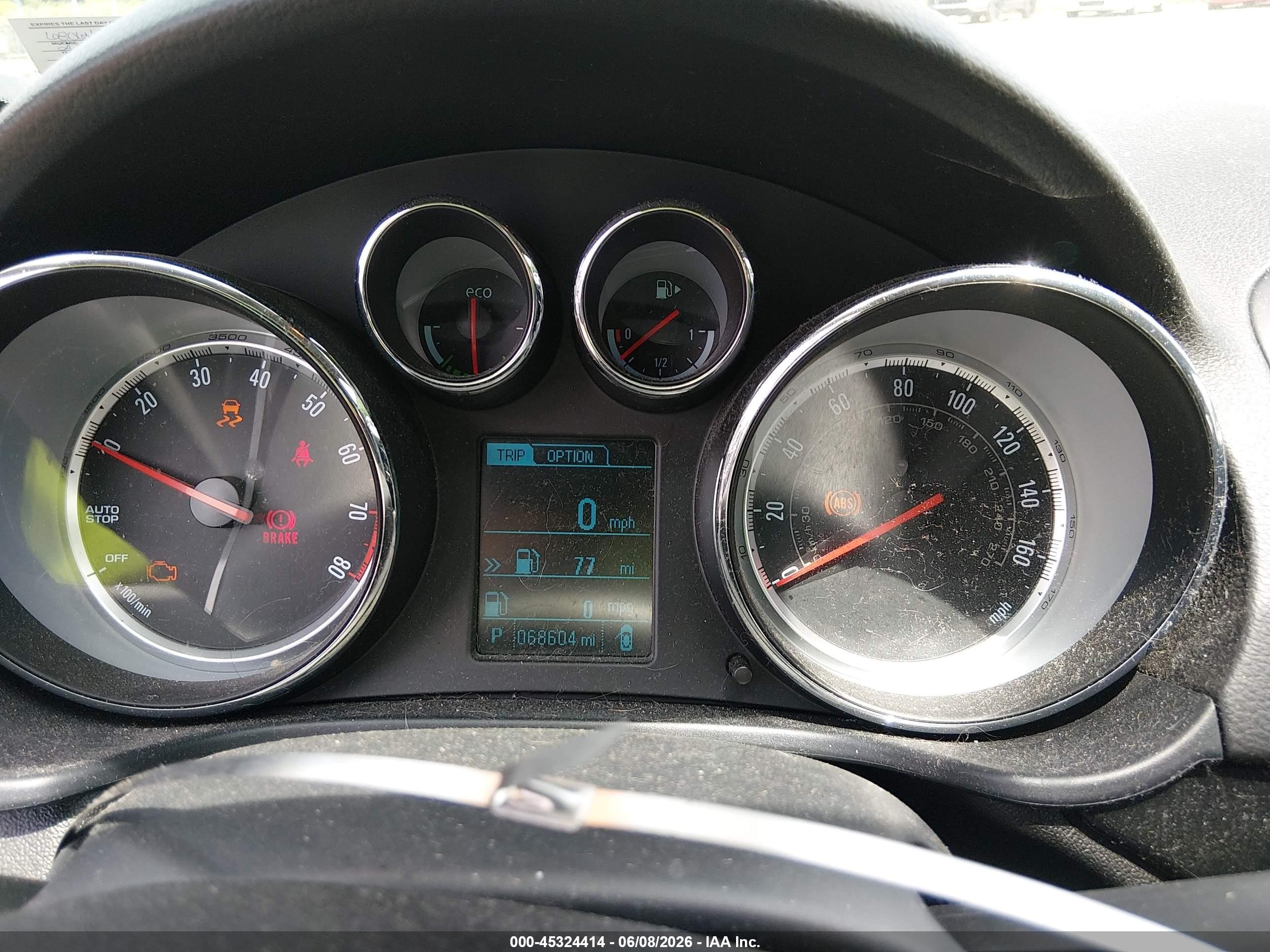 2013 Buick Regal   Red vin: 2G4GR5ER7D9238962