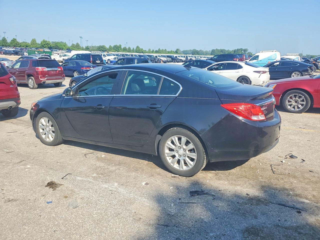 2013 Buick Regal Black vin: 2G4GR5ERXD9231567