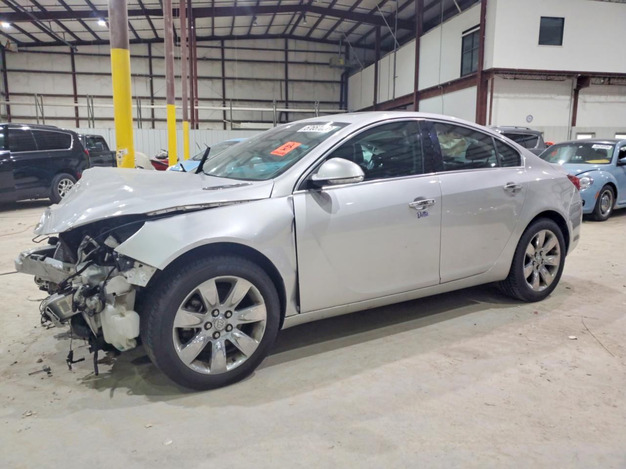 2014 Buick Regal Premium Silver vin: 2G4GR5GX0E9313272