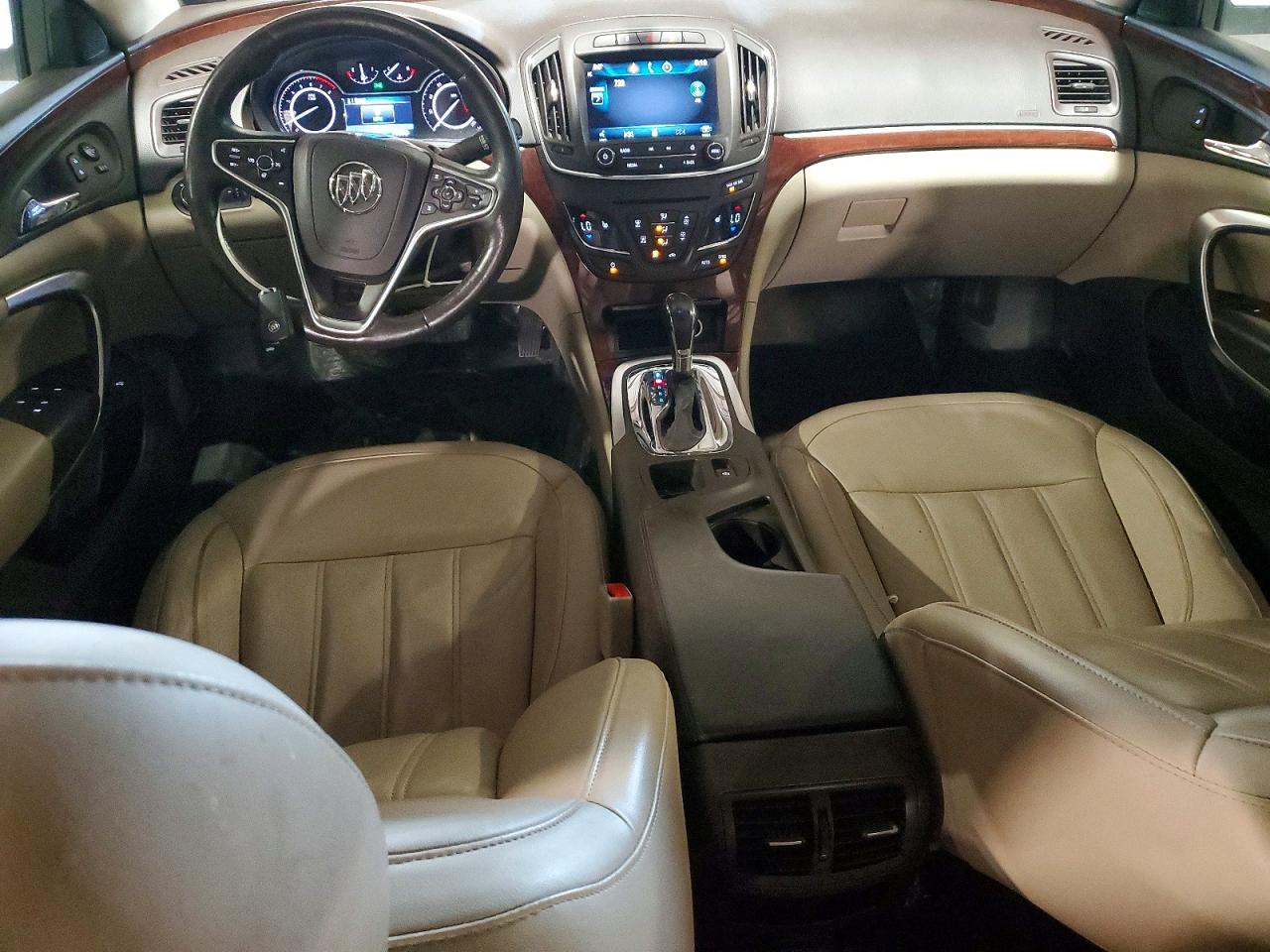 2014 Buick Regal Premium White vin: 2G4GR5GX5E9178547