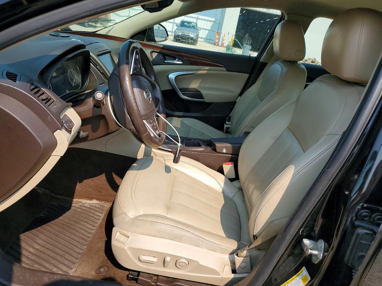 2014 Buick Regal Premium Черный vin: 2G4GR5GX9E9197845