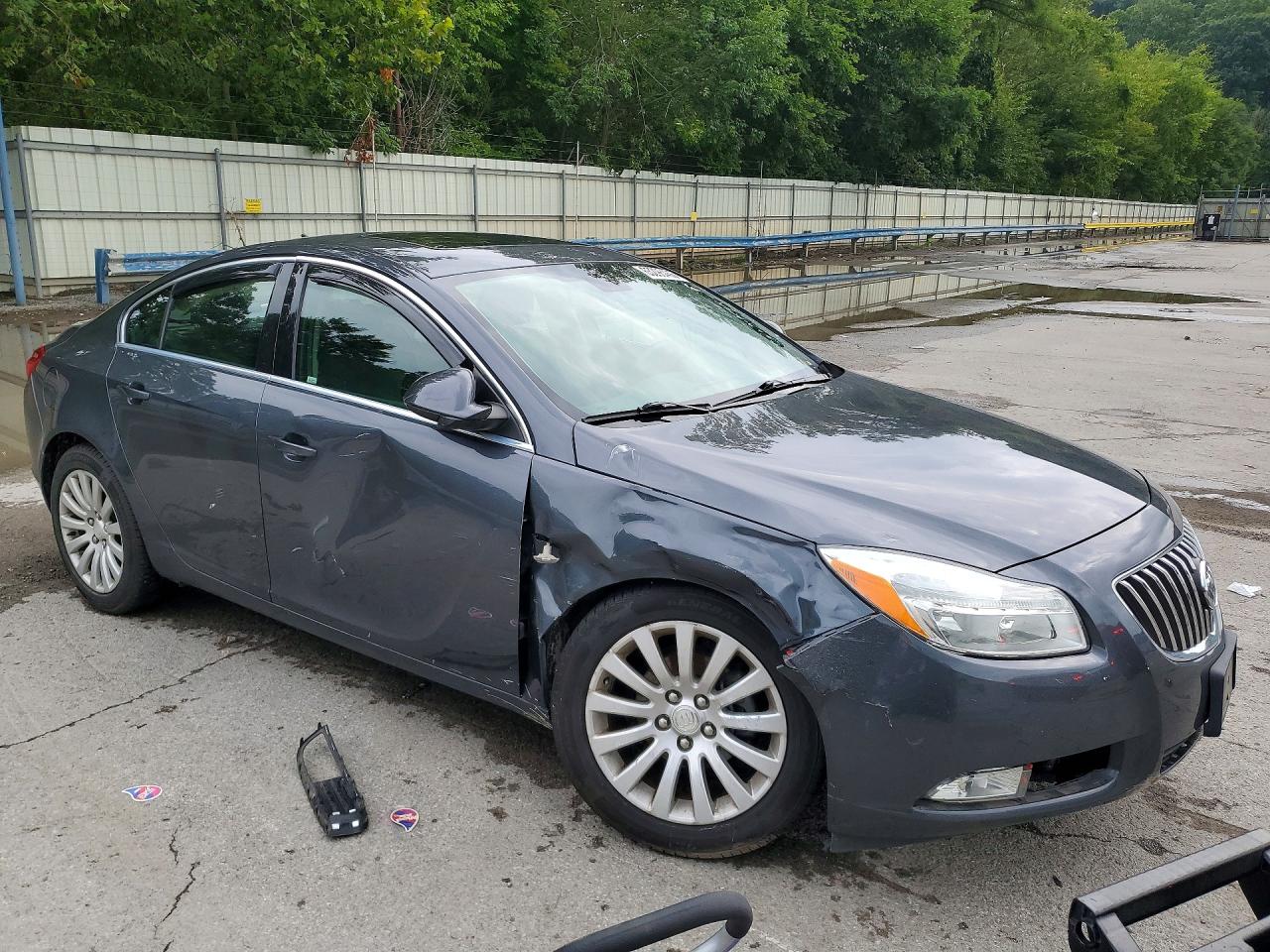 2011 Buick Regal Cxl Charcoal vin: 2G4GS5EC0B9182375