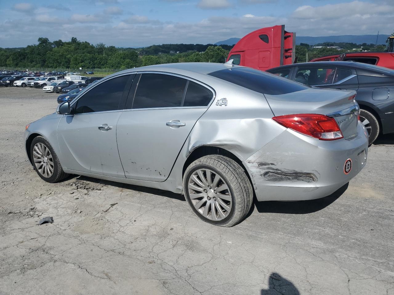 2012 Buick Regal Premium Silver vin: 2G4GS5EK0C9129345