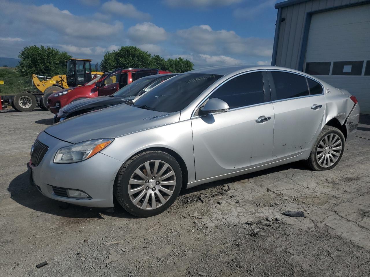 2012 Buick Regal Premium Silver vin: 2G4GS5EK0C9129345