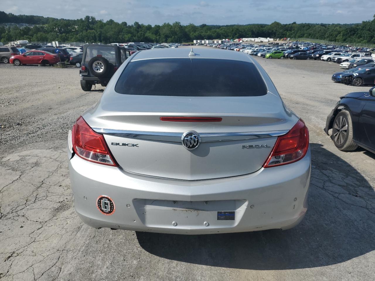 2012 Buick Regal Premium Silver vin: 2G4GS5EK0C9129345