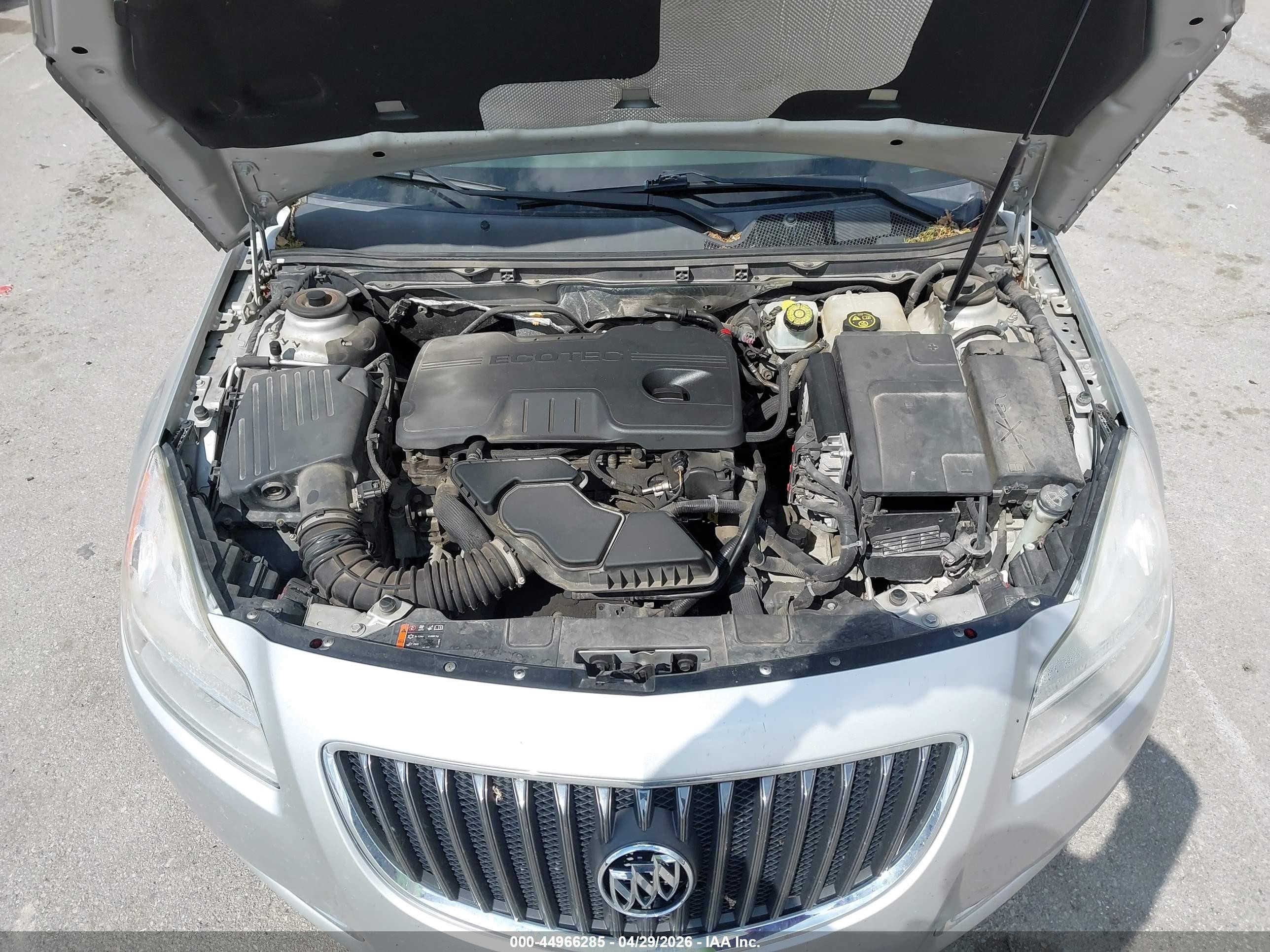 2012 Buick Regal Premium 1 Silver vin: 2G4GS5EK2C9207964