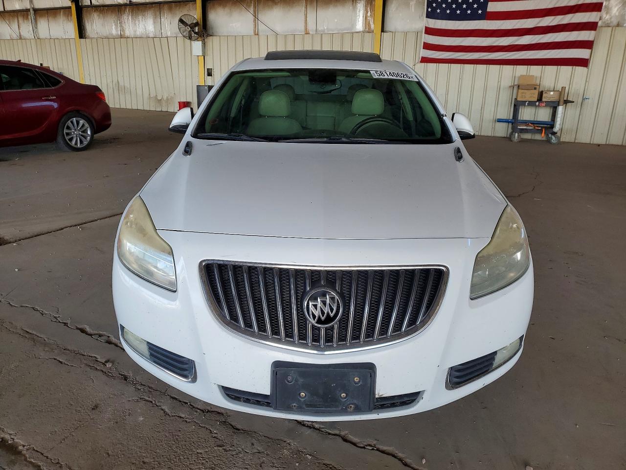 2012 Buick Regal Premium White vin: 2G4GS5EK3C9155938