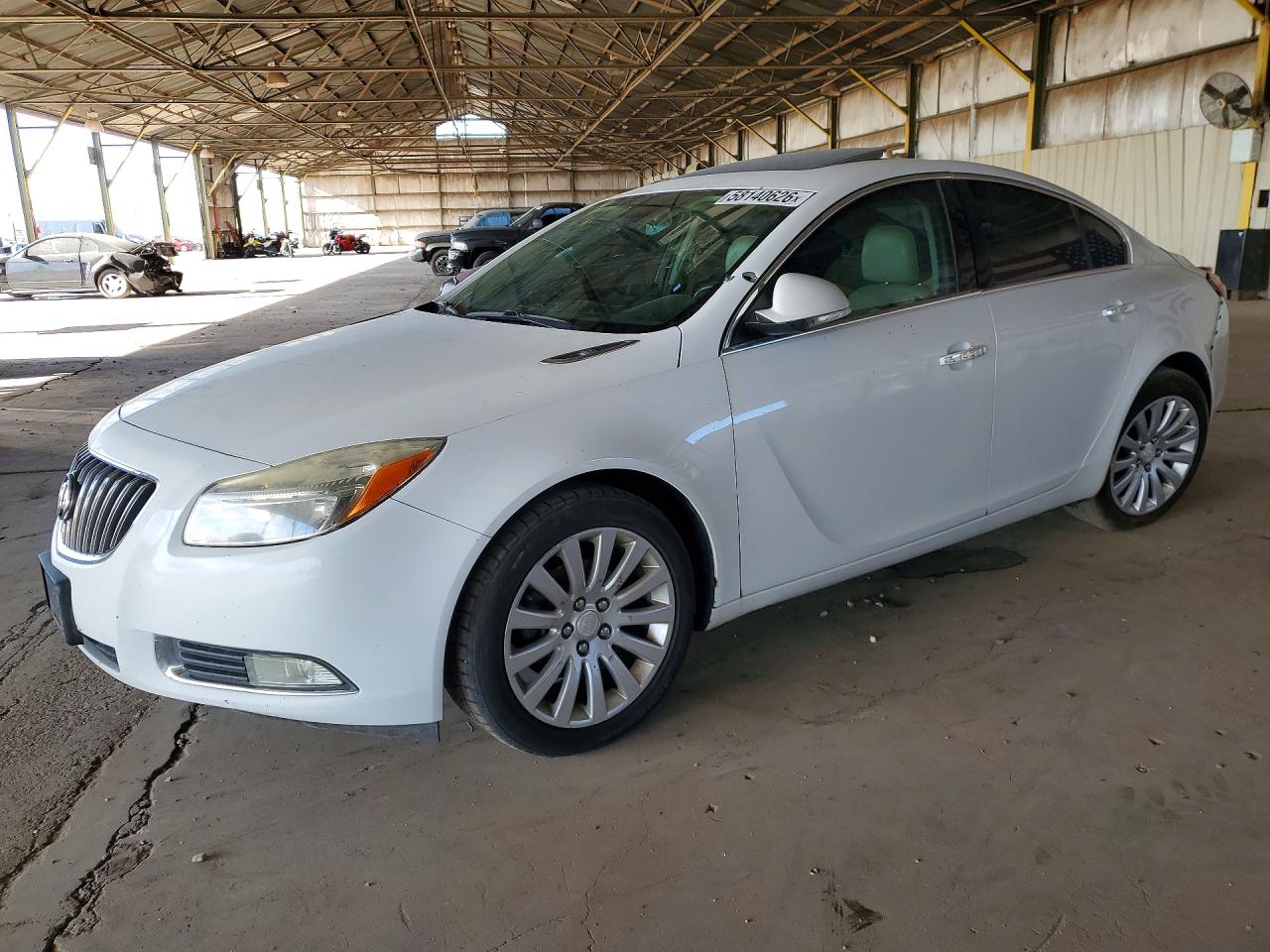 2012 Buick Regal Premium White vin: 2G4GS5EK3C9155938