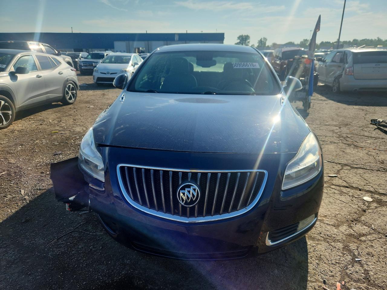 2012 Buick Regal Premium Blue vin: 2G4GS5EK5C9143709