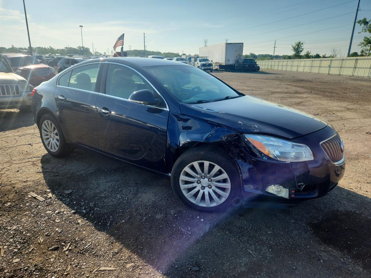 2012 Buick Regal Premium Blue vin: 2G4GS5EK5C9143709
