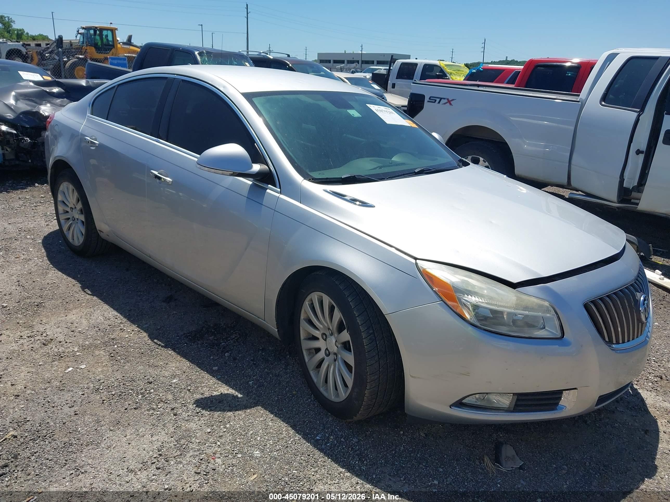 2012 Buick Regal Premium 1 Silver vin: 2G4GS5EK5C9170487