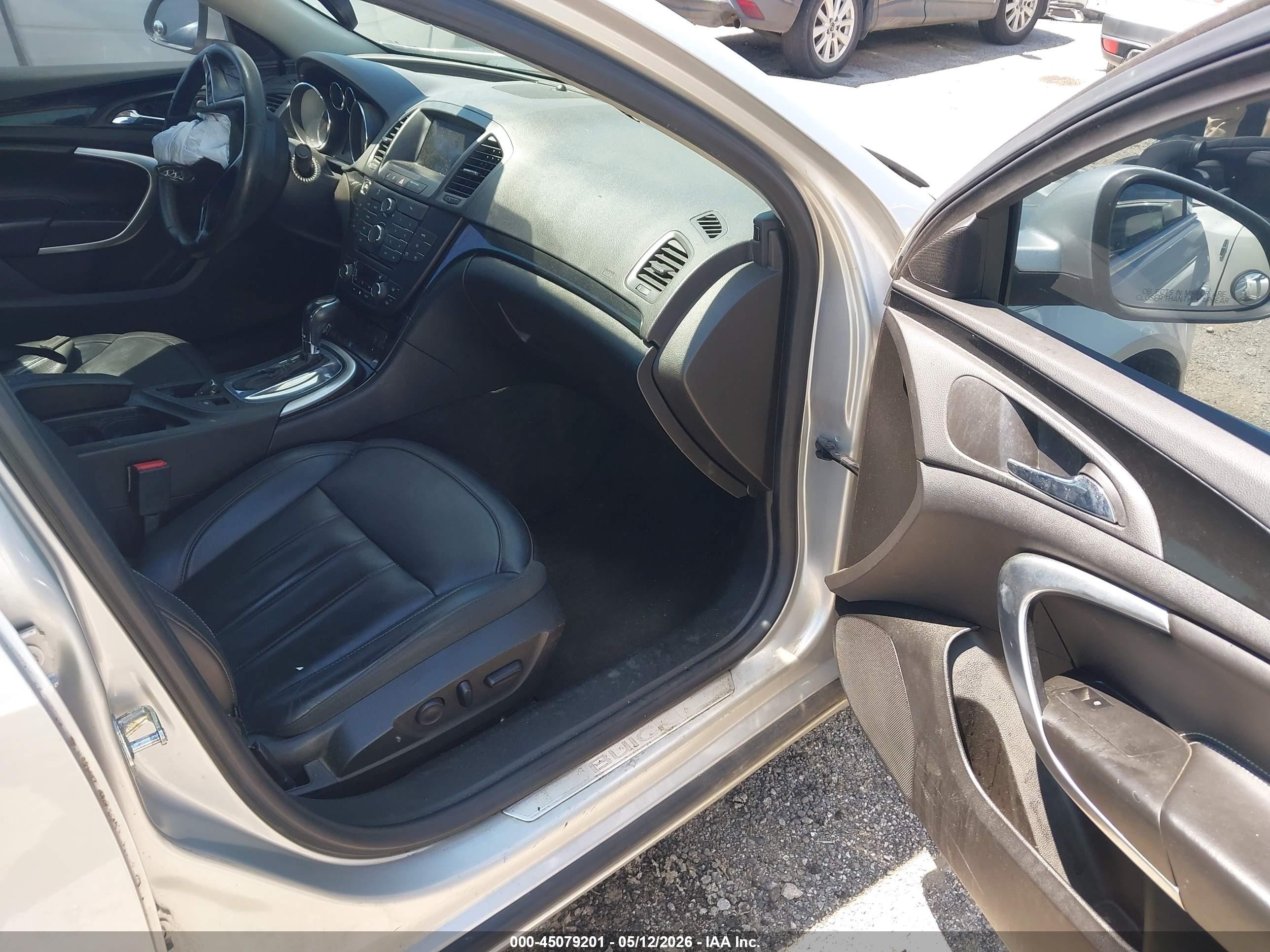 2012 Buick Regal Premium 1 Silver vin: 2G4GS5EK5C9170487