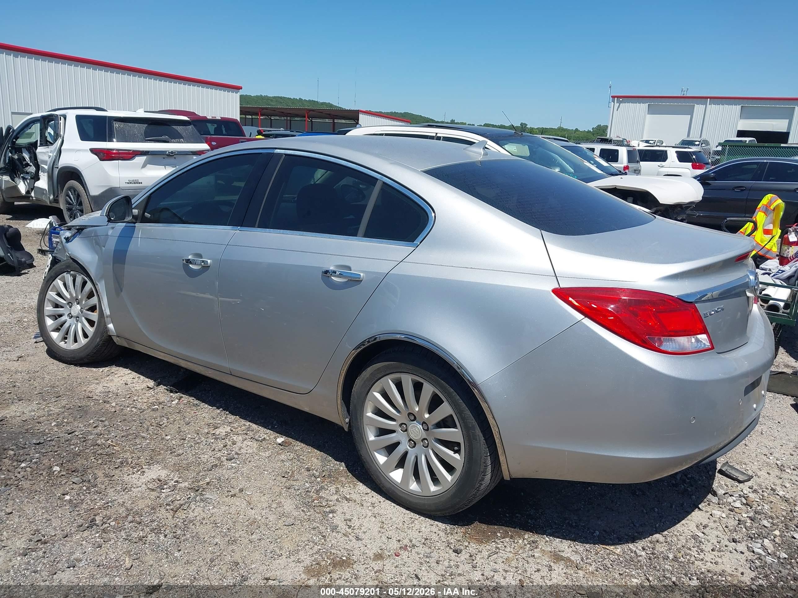 2012 Buick Regal Premium 1 Silver vin: 2G4GS5EK5C9170487
