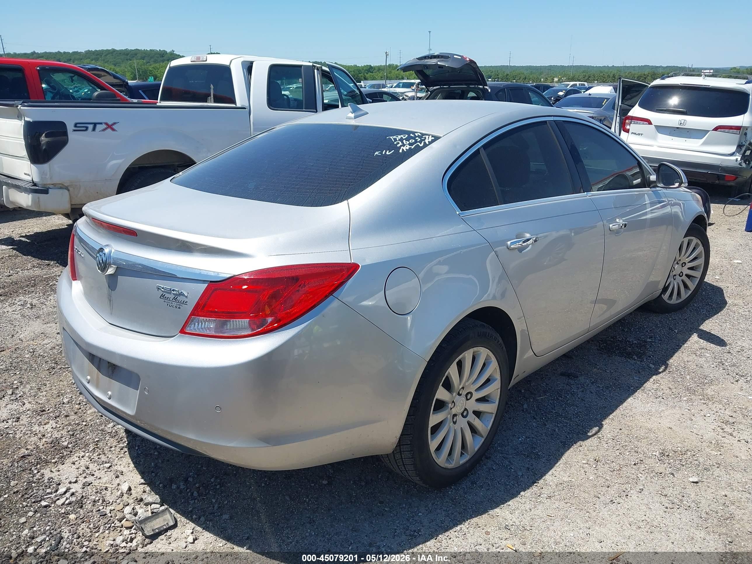 2012 Buick Regal Premium 1 Silver vin: 2G4GS5EK5C9170487