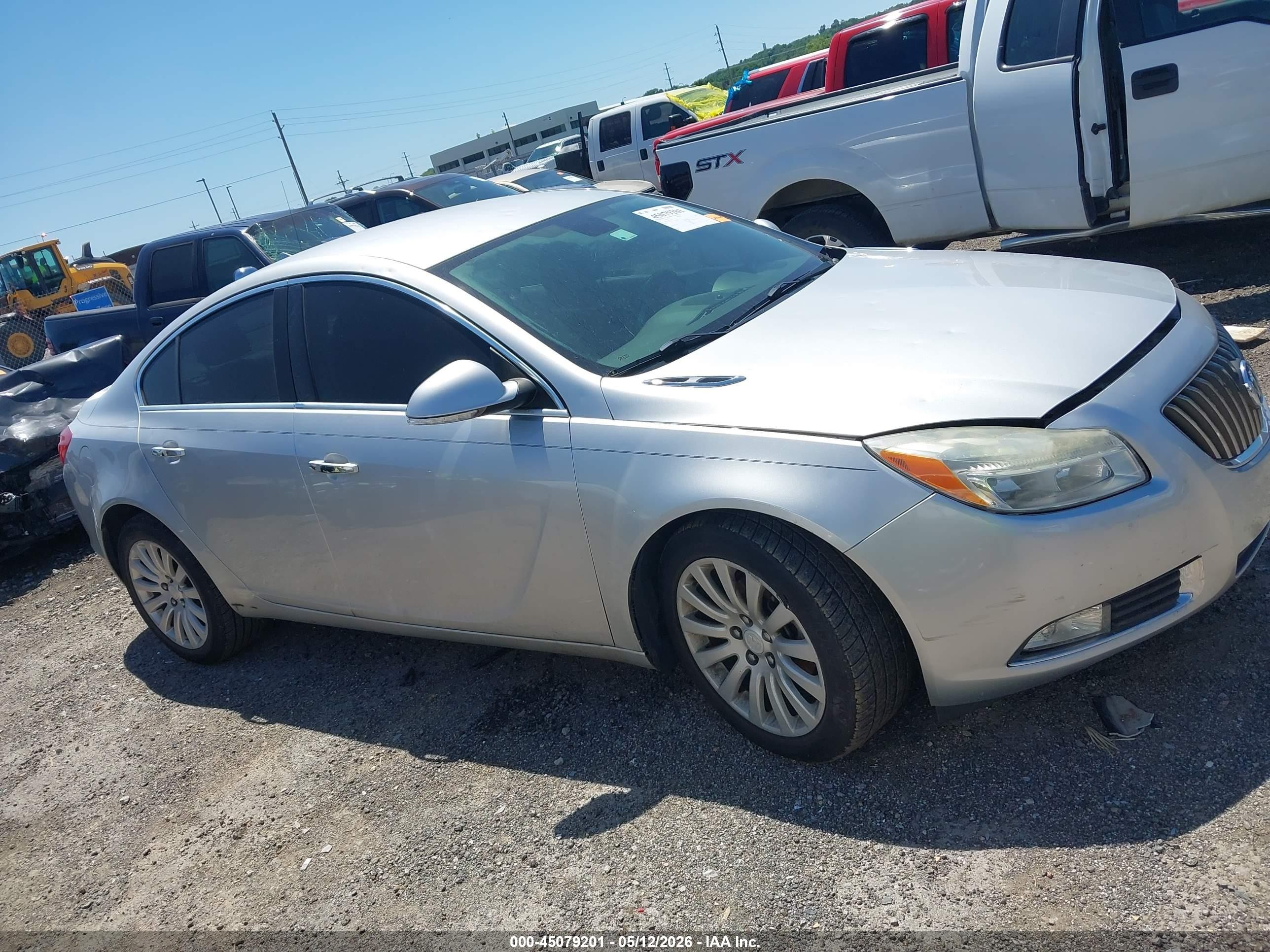 2012 Buick Regal Premium 1 Silver vin: 2G4GS5EK5C9170487