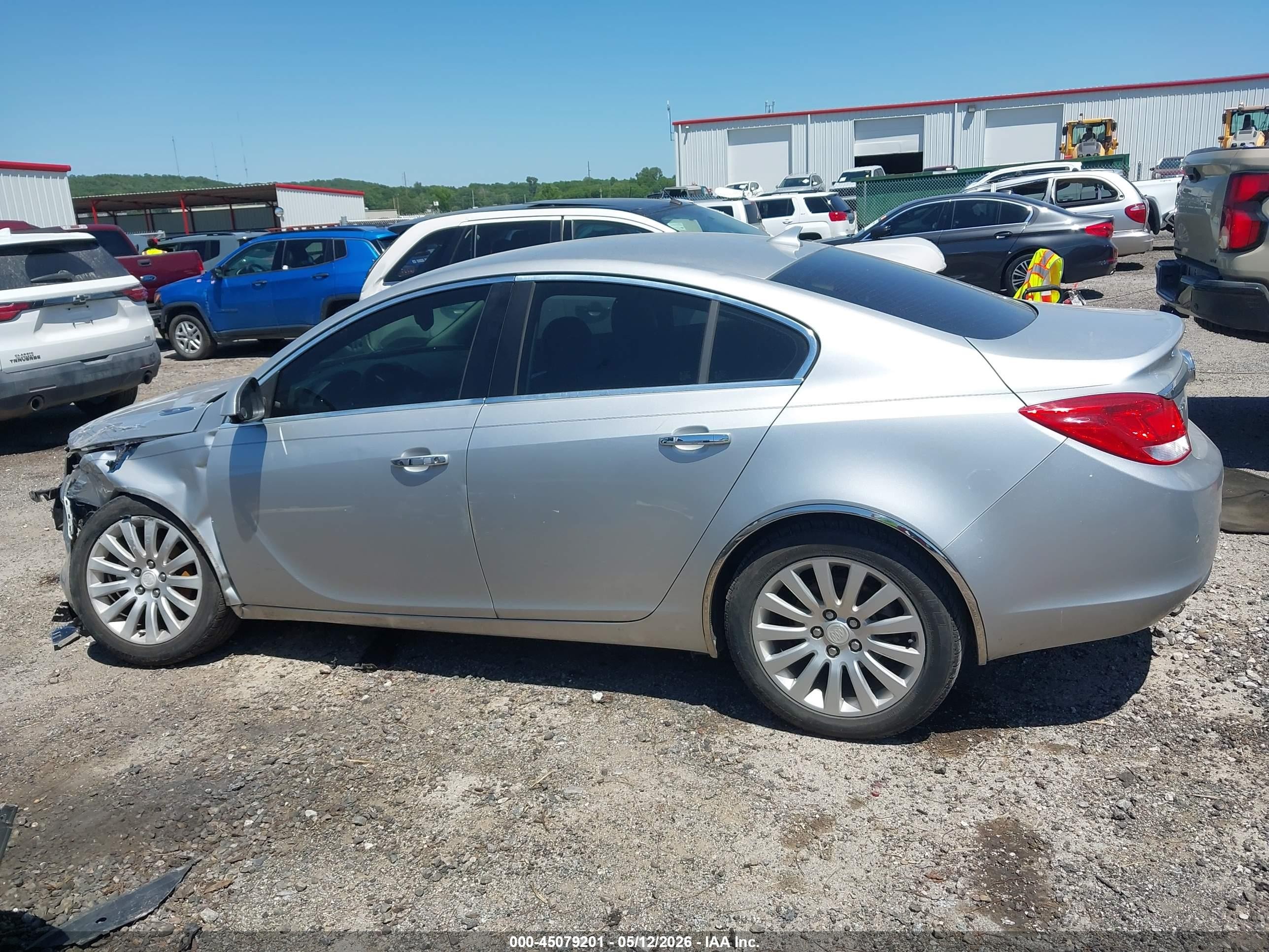 2012 Buick Regal Premium 1 Silver vin: 2G4GS5EK5C9170487