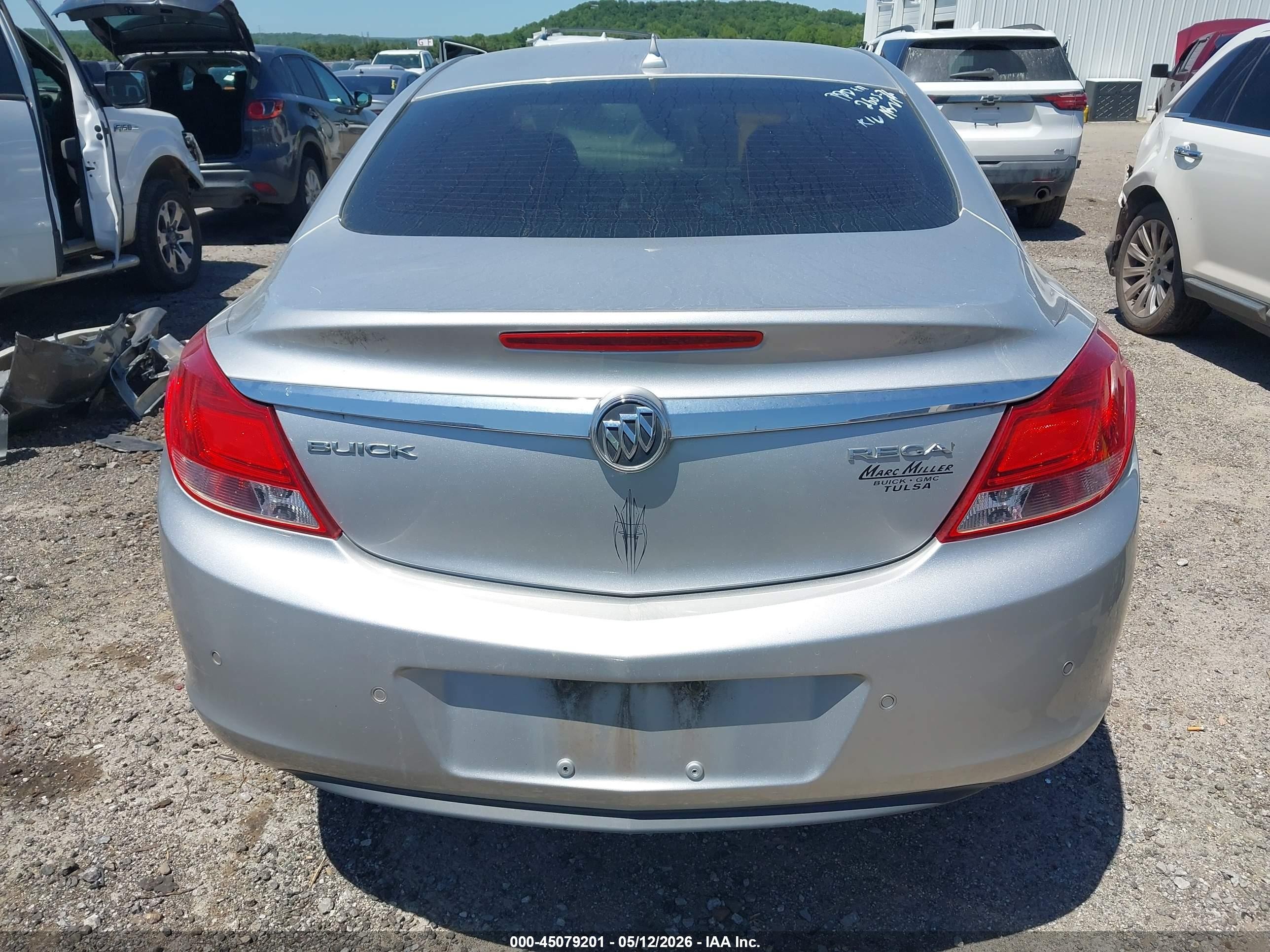 2012 Buick Regal Premium 1 Silver vin: 2G4GS5EK5C9170487