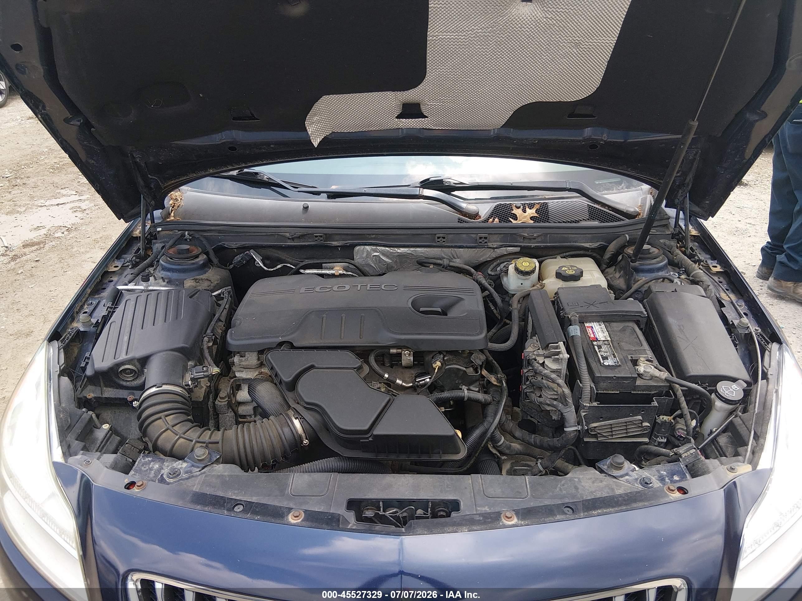 2012 Buick Regal Premium 1 Blue vin: 2G4GS5EK7C9139533