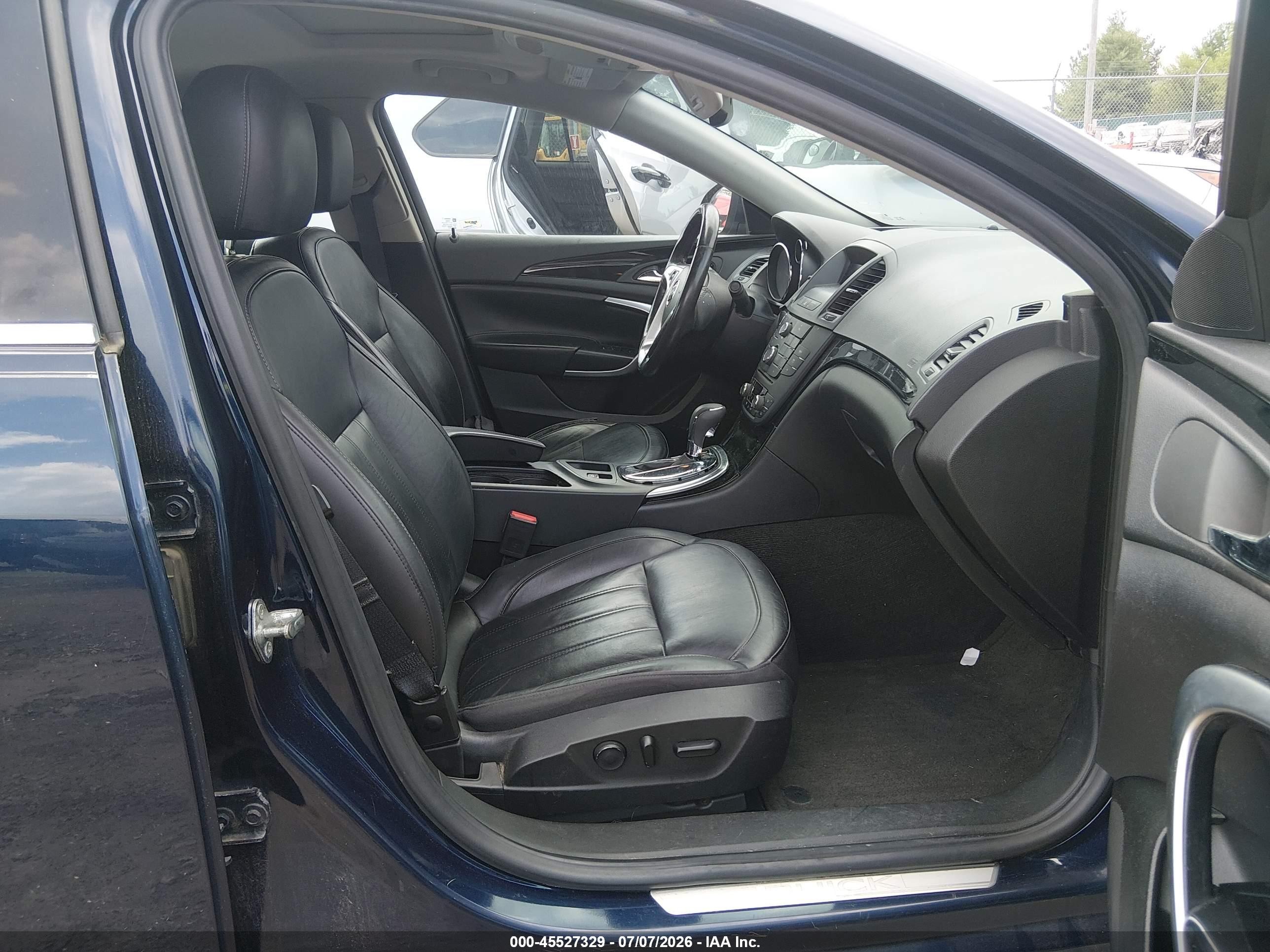 2012 Buick Regal Premium 1 Blue vin: 2G4GS5EK7C9139533