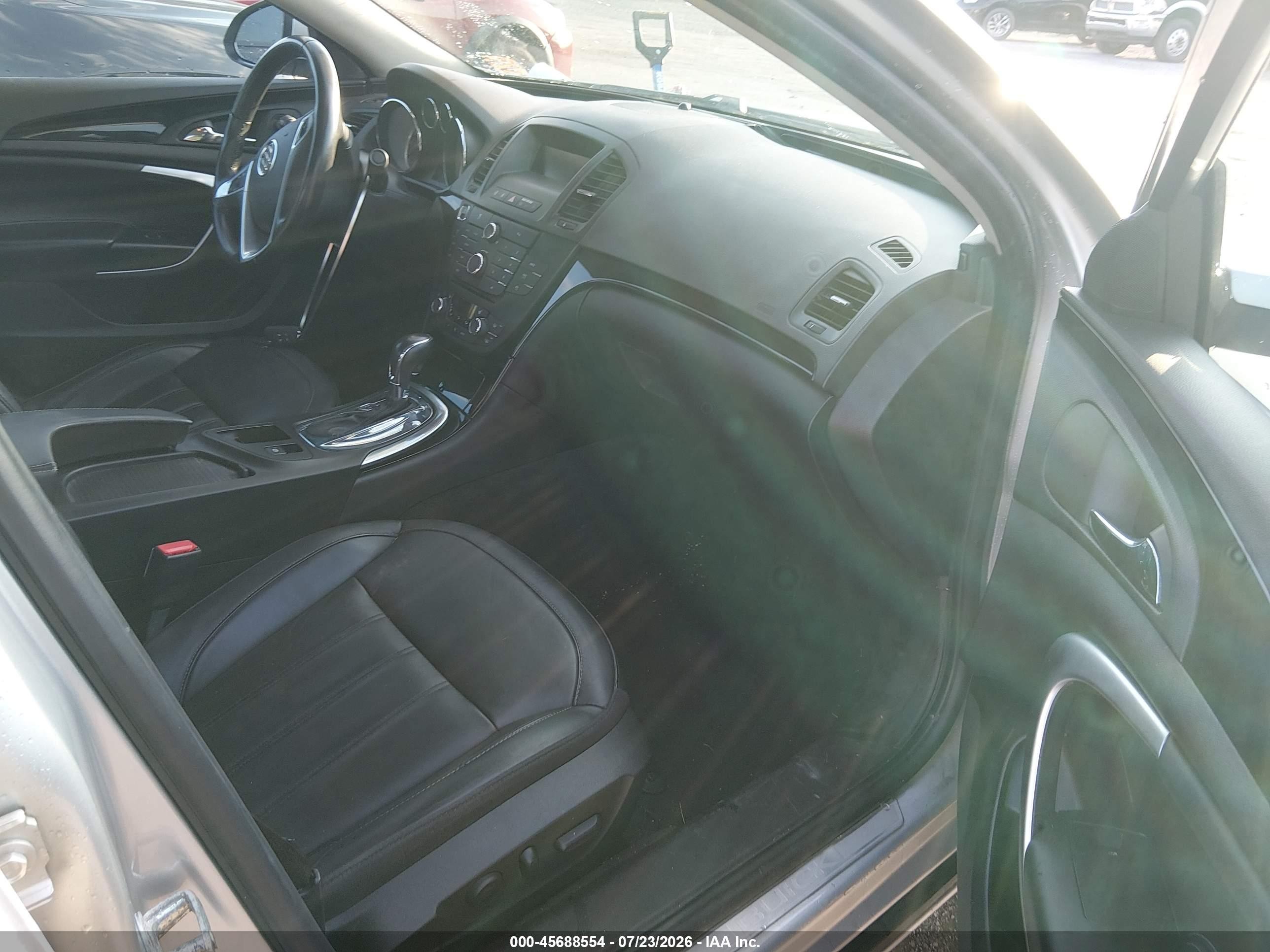 2012 Buick Regal Premium 1 Серебряный vin: 2G4GS5EK7C9142254