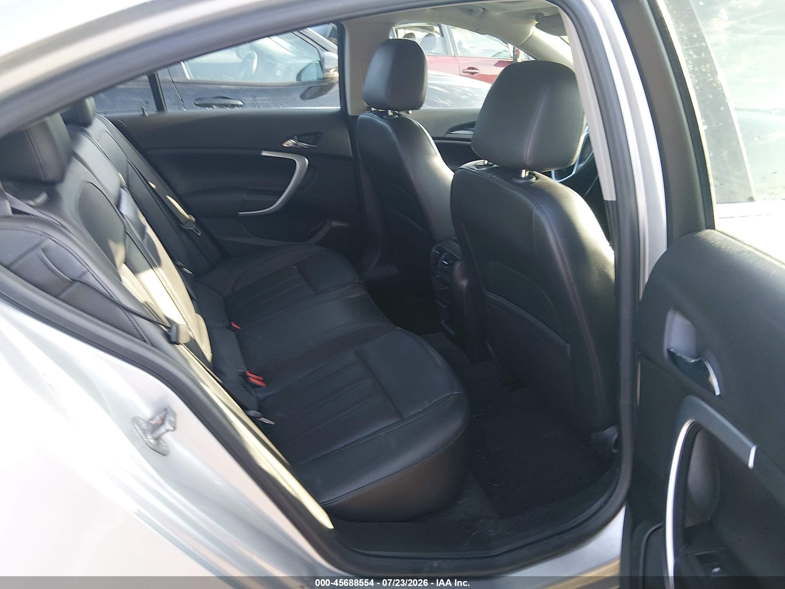 2012 Buick Regal Premium 1 Серебряный vin: 2G4GS5EK7C9142254