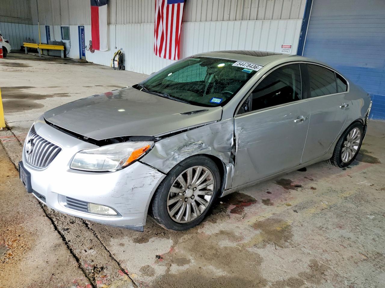 2012 Buick Regal Premium Gray vin: 2G4GS5EK8C9144353