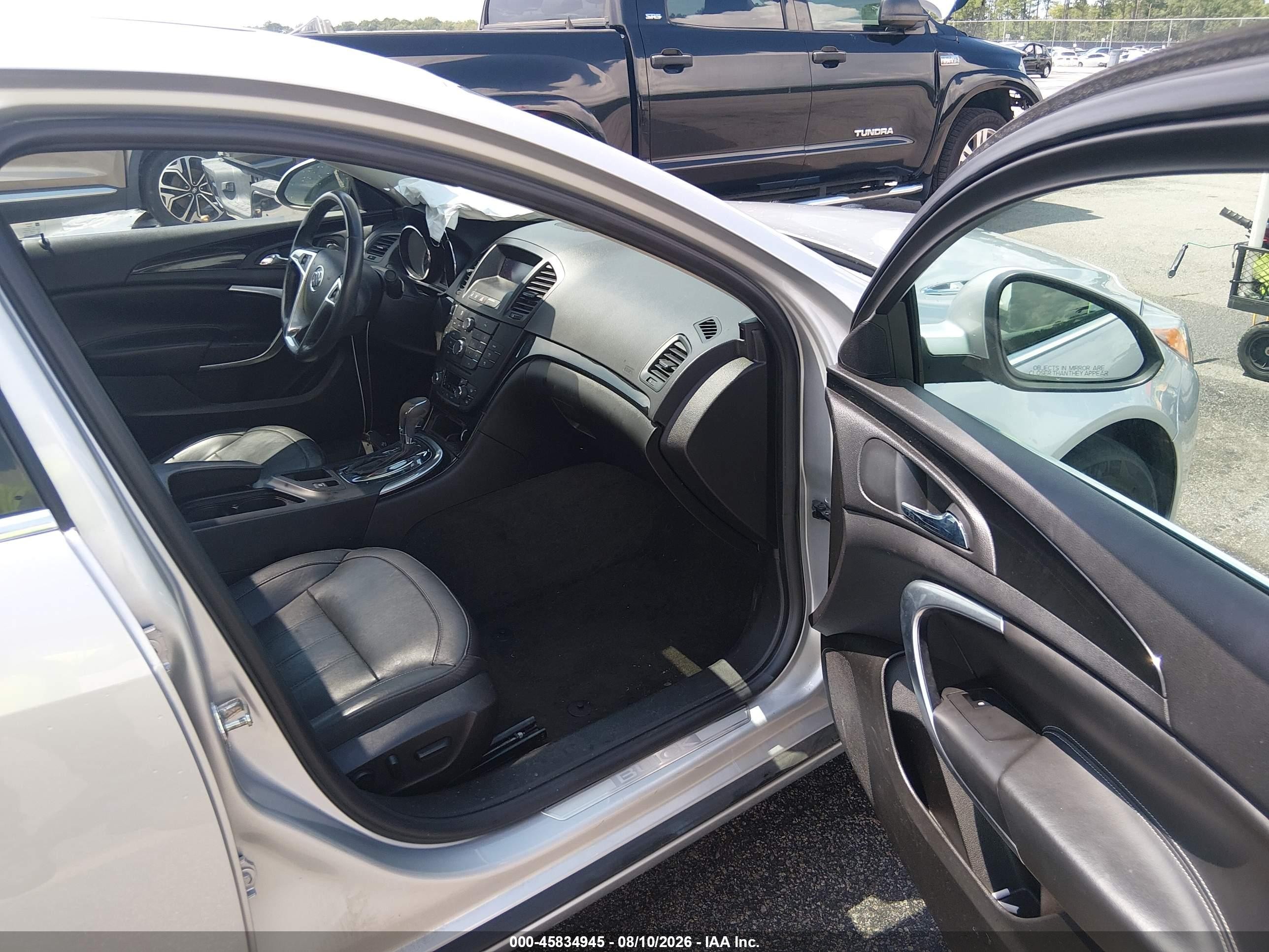 2012 Buick Regal Premium 1 Gray vin: 2G4GS5EK9C9138142