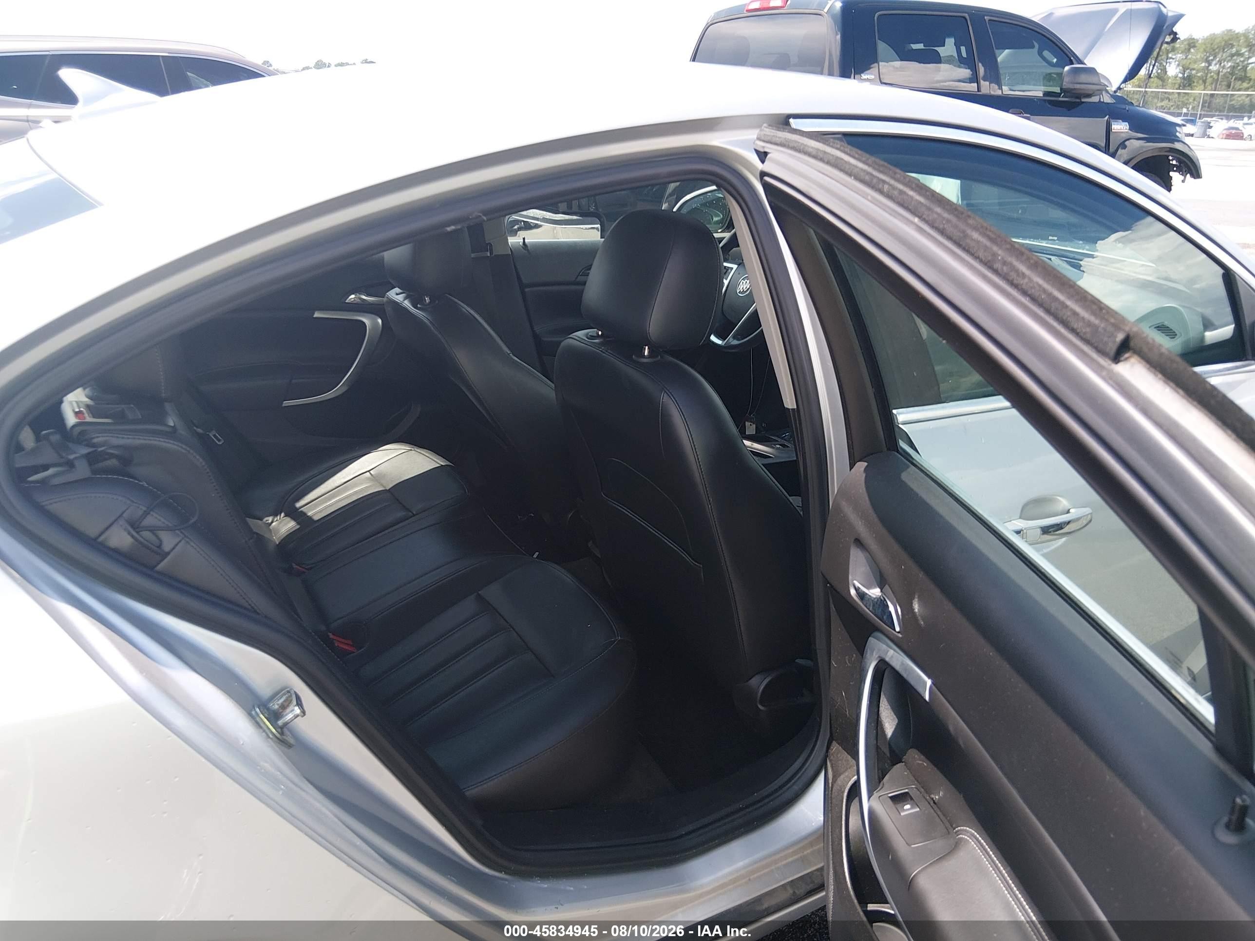 2012 Buick Regal Premium 1 Gray vin: 2G4GS5EK9C9138142
