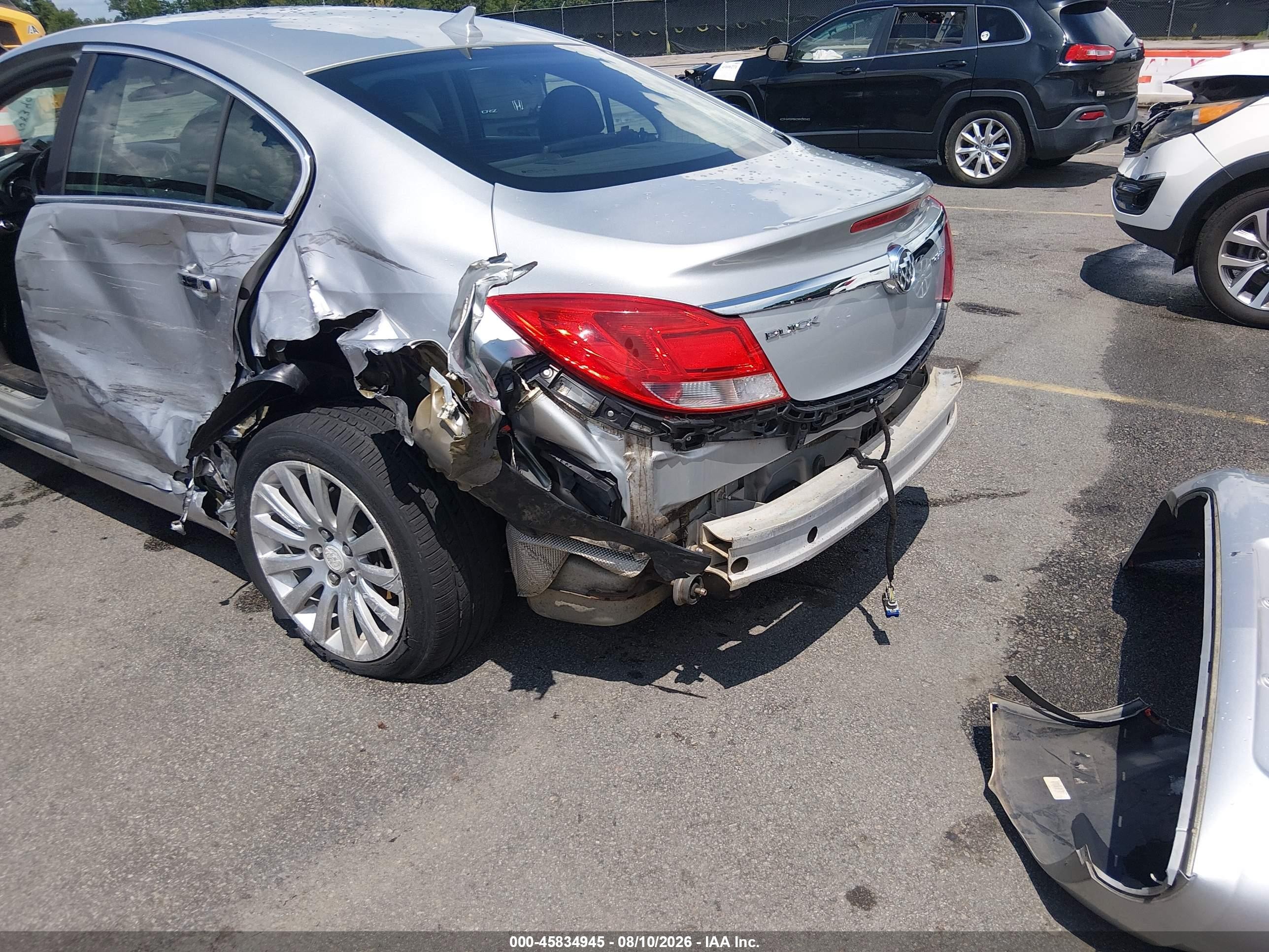 2012 Buick Regal Premium 1 Gray vin: 2G4GS5EK9C9138142