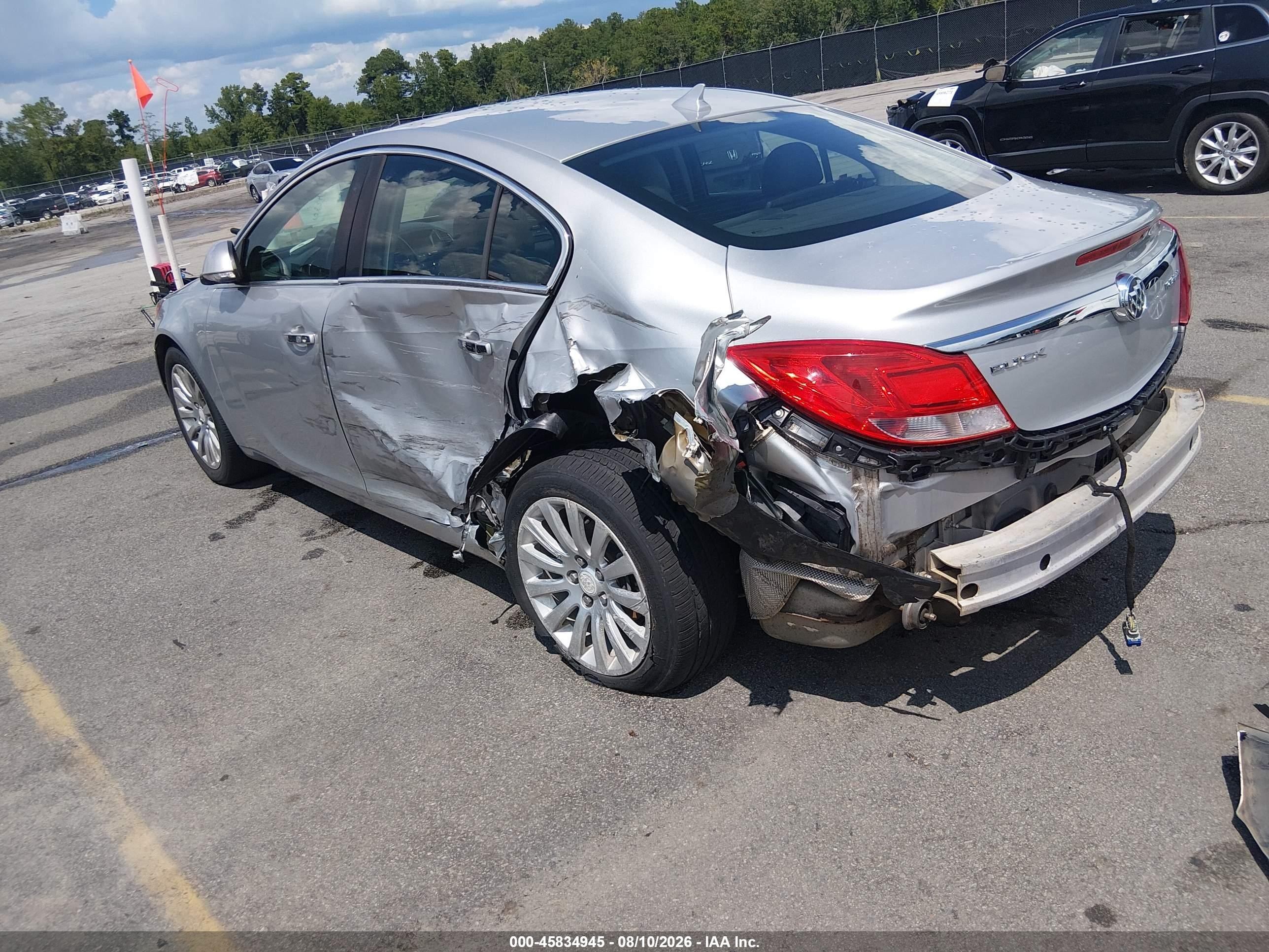2012 Buick Regal Premium 1 Gray vin: 2G4GS5EK9C9138142
