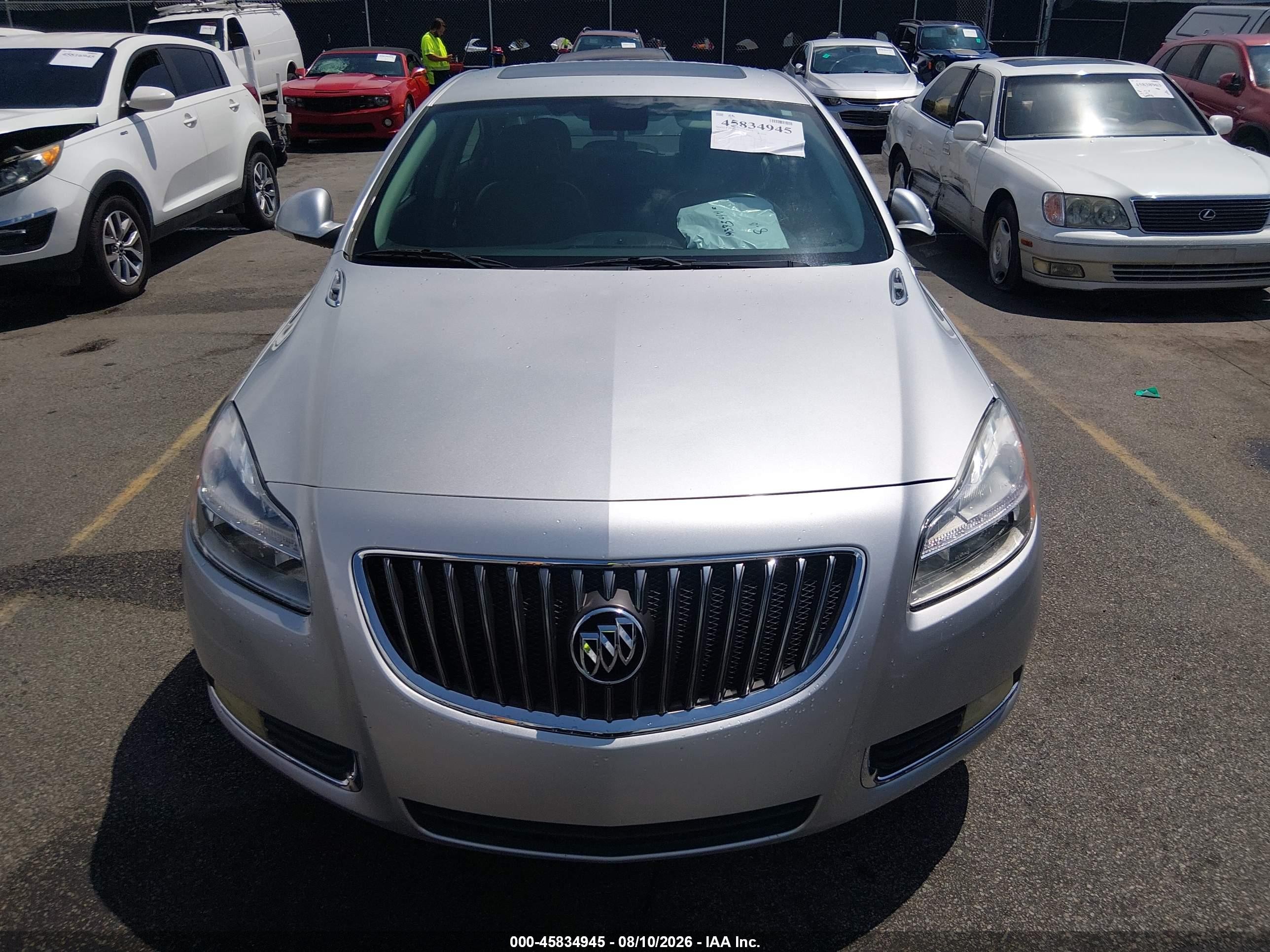 2012 Buick Regal Premium 1 Gray vin: 2G4GS5EK9C9138142