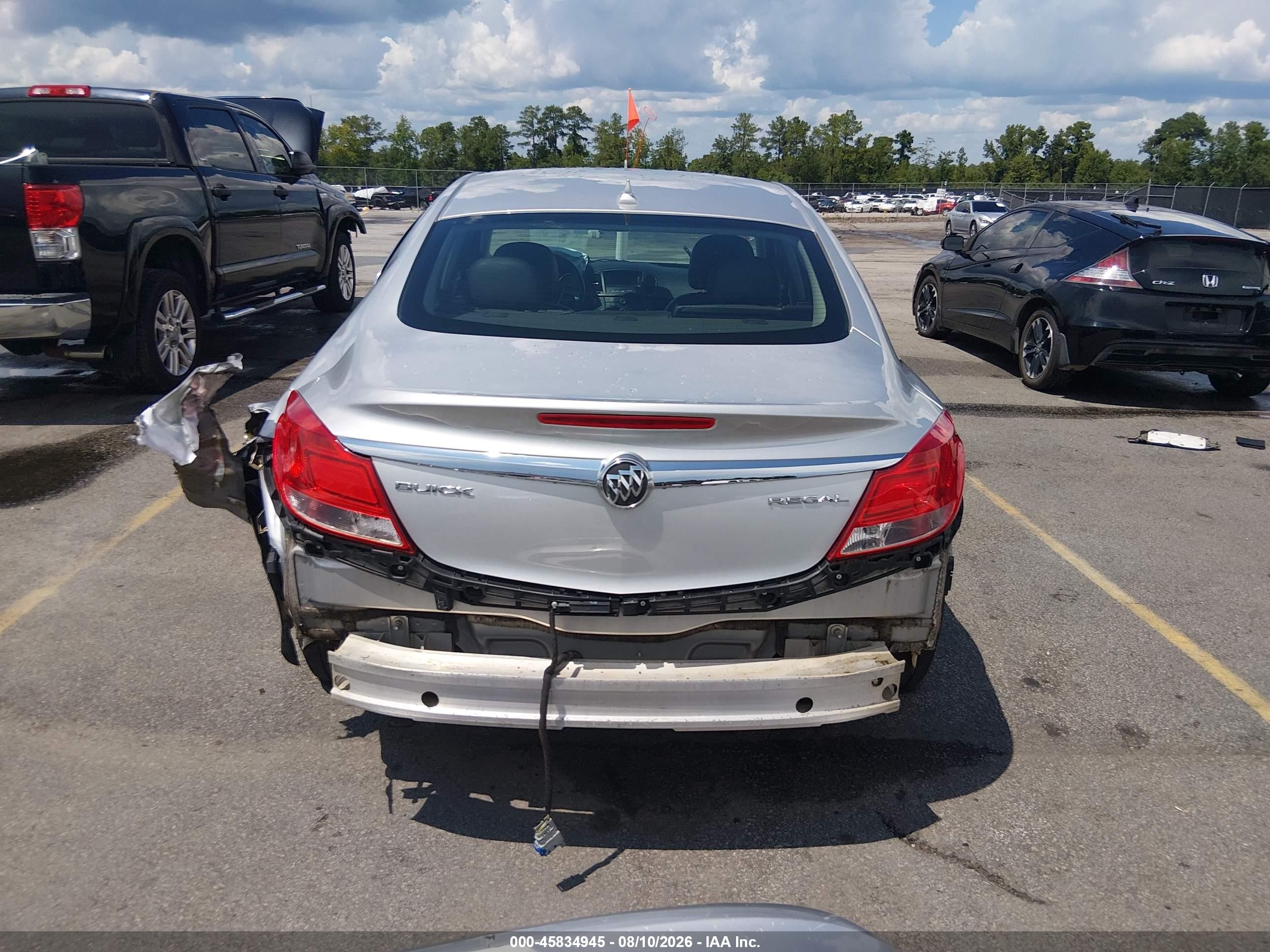 2012 Buick Regal Premium 1 Gray vin: 2G4GS5EK9C9138142