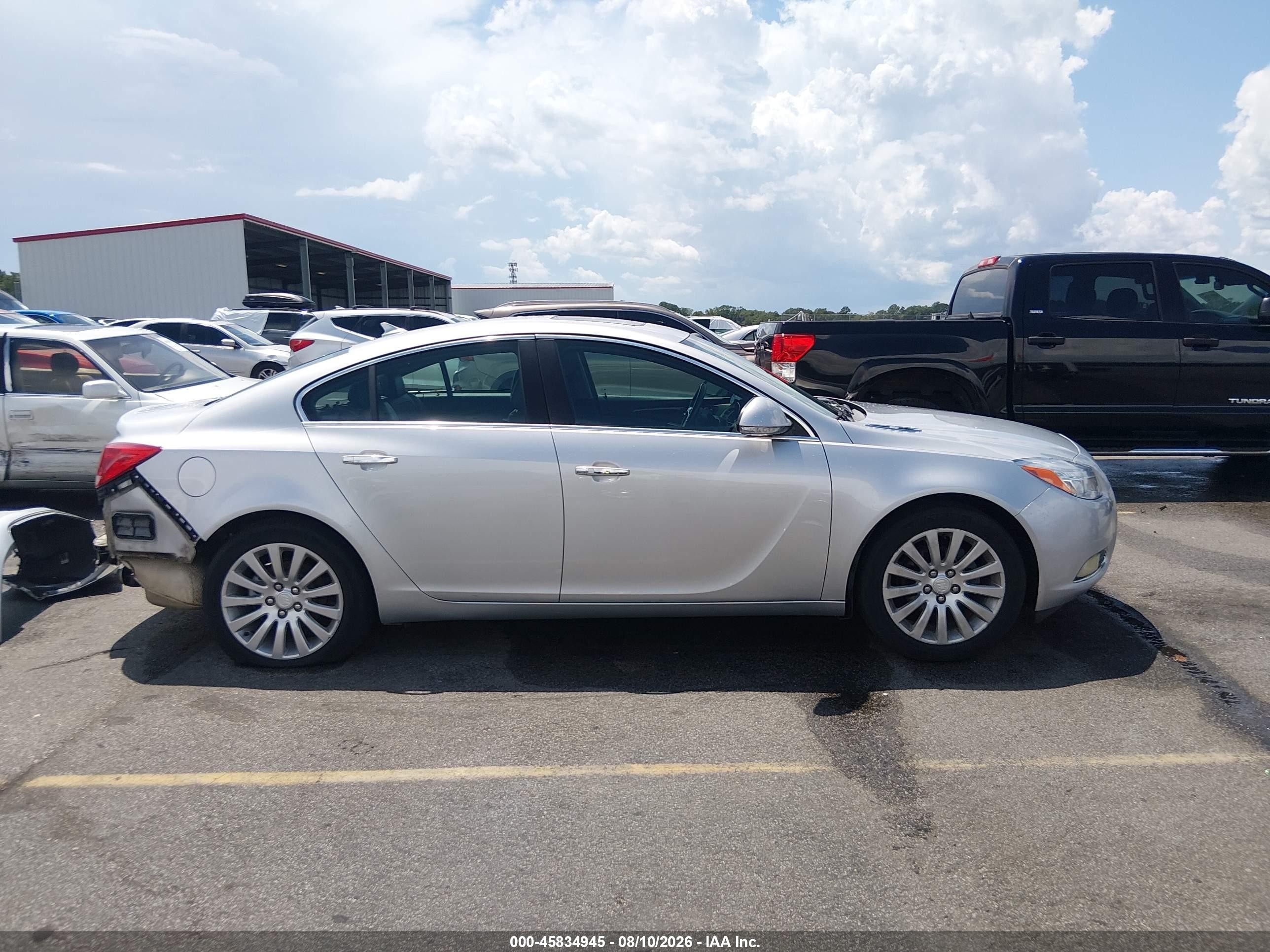 2012 Buick Regal Premium 1 Gray vin: 2G4GS5EK9C9138142