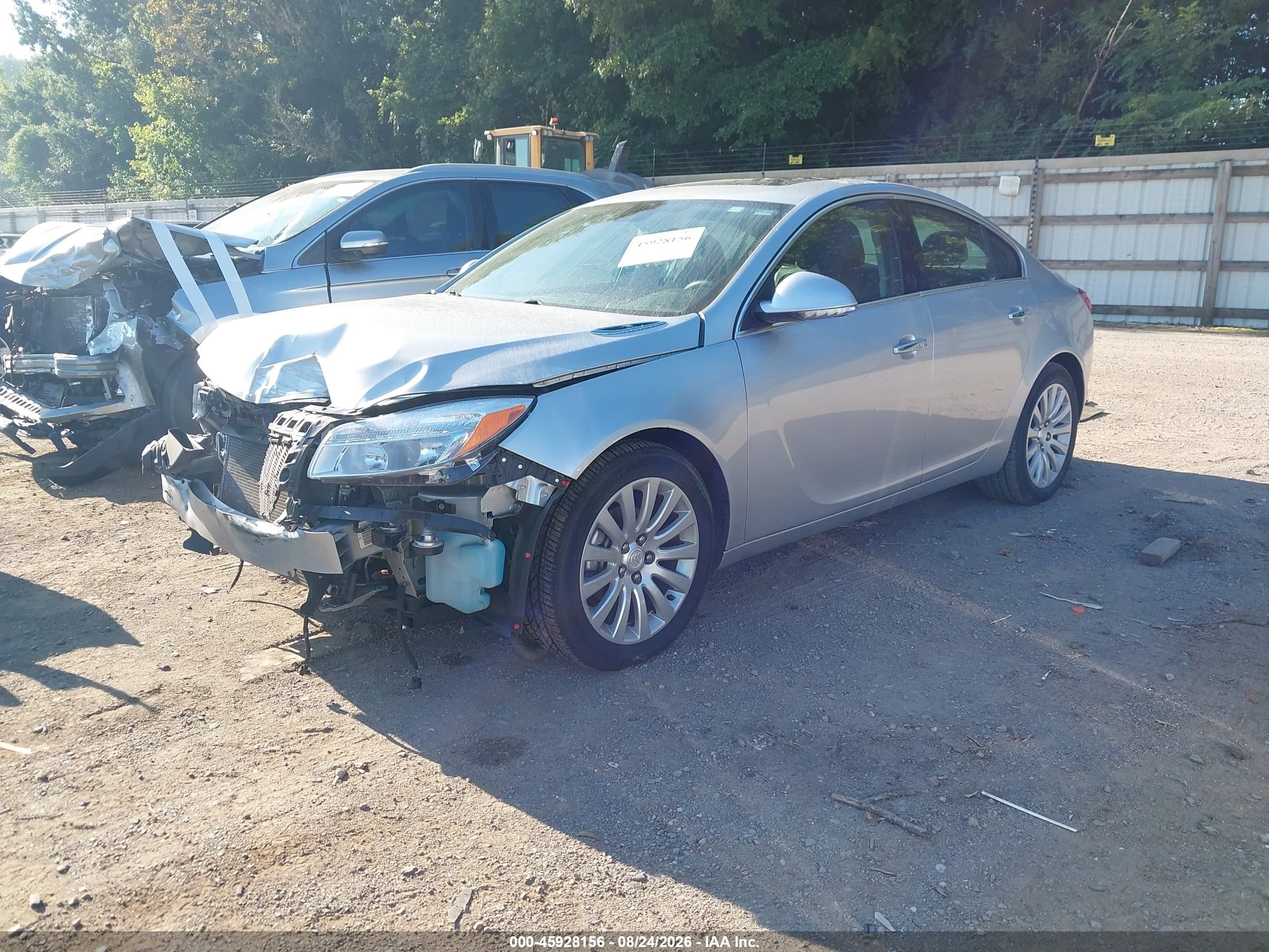 2012 Buick Regal Premium 1 Silver vin: 2G4GS5EK9C9149853