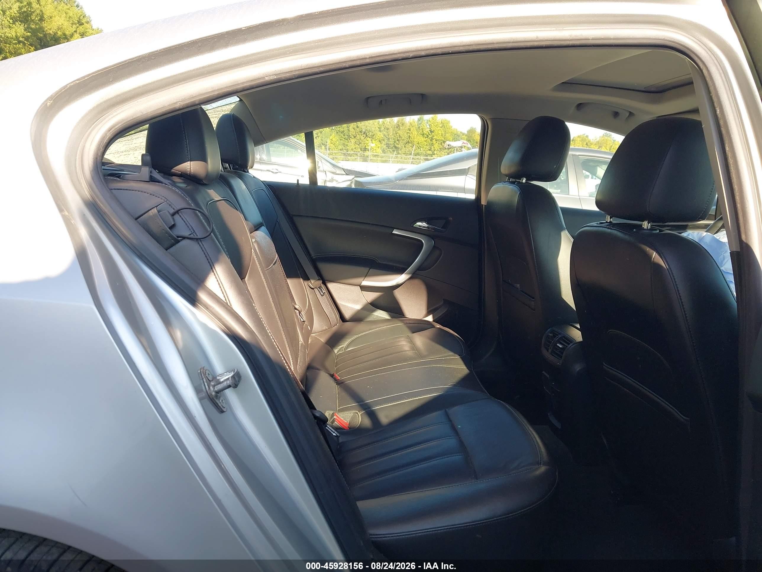 2012 Buick Regal Premium 1 Silver vin: 2G4GS5EK9C9149853