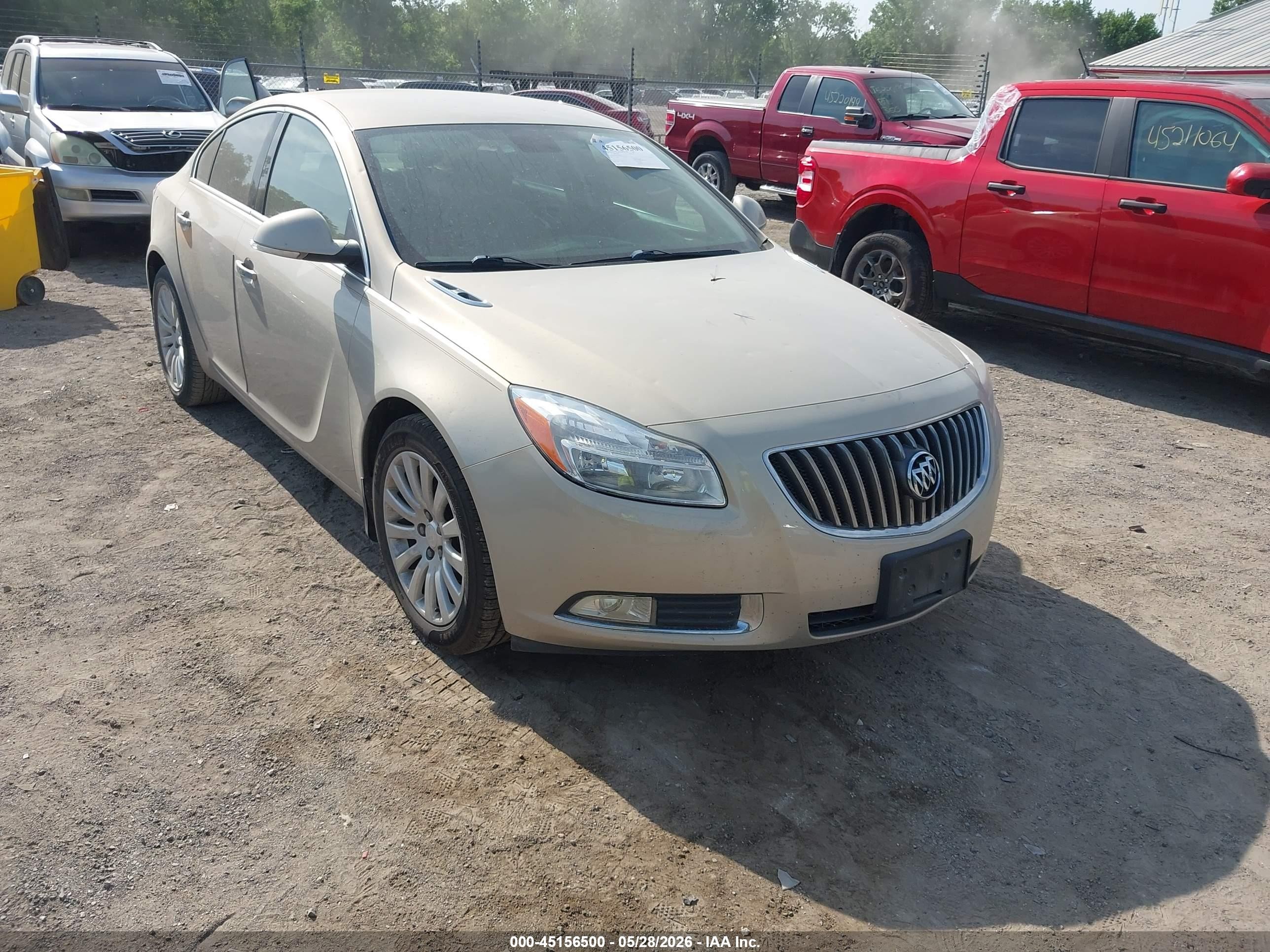 2012 Buick Regal Premium 1 Gold vin: 2G4GS5EK9C9166653